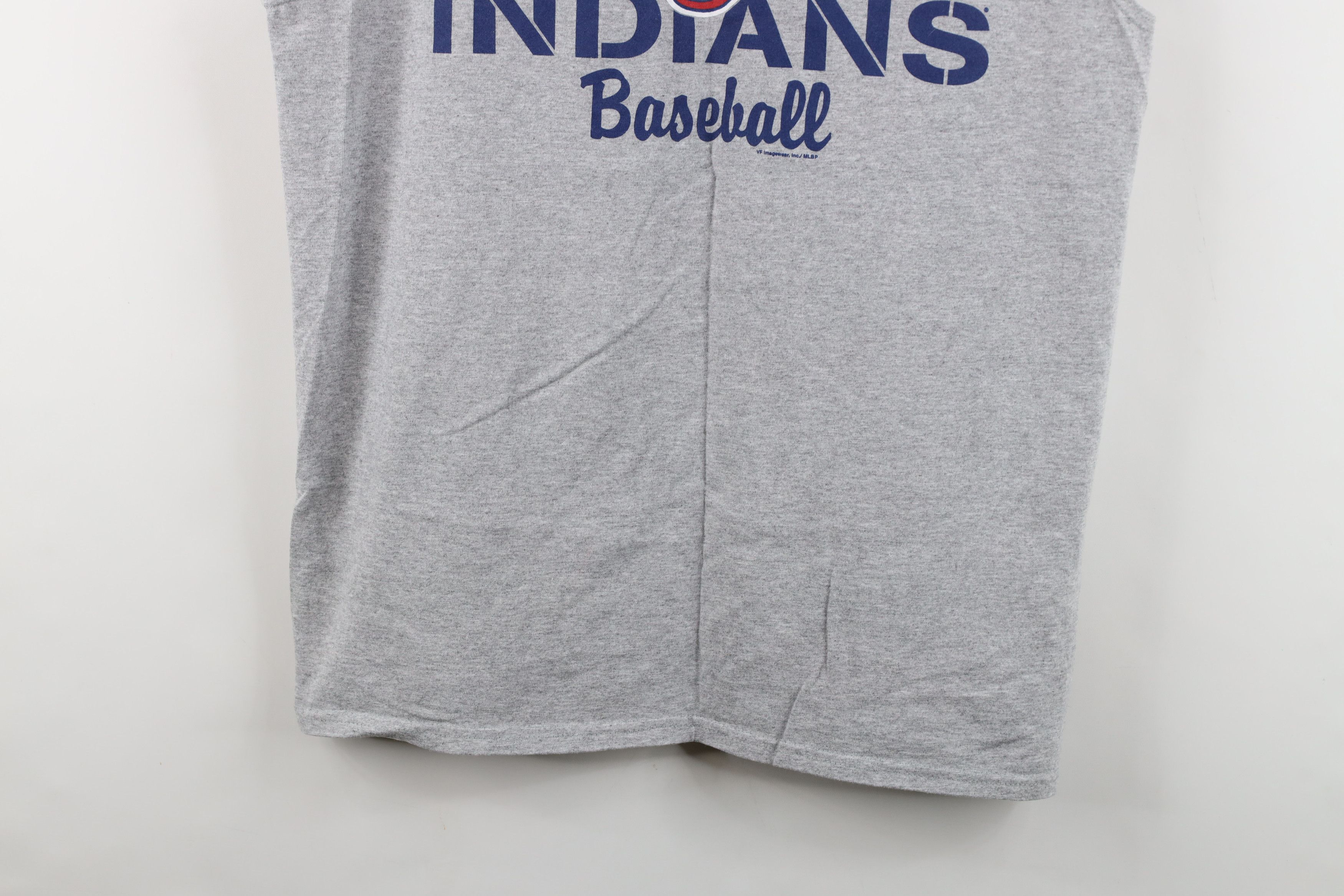 Vintage Vintage Y2K Indians Baseball Sleeveless Muscle T-Shirt Size US XL / EU 56 / 4 - 3 Thumbnail