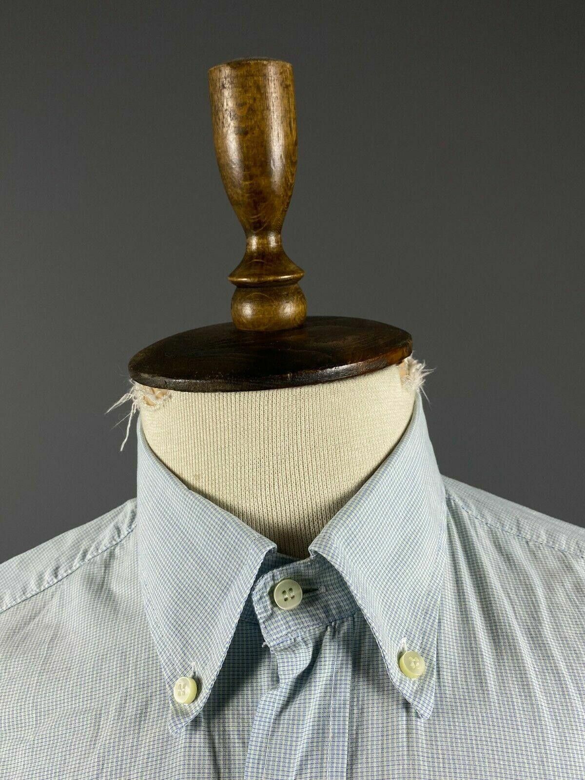 Valentino Men Valentino Roma Blue Dress Shirt Size 42 16.5 Size US M / EU 48-50 / 2 - 5 Thumbnail