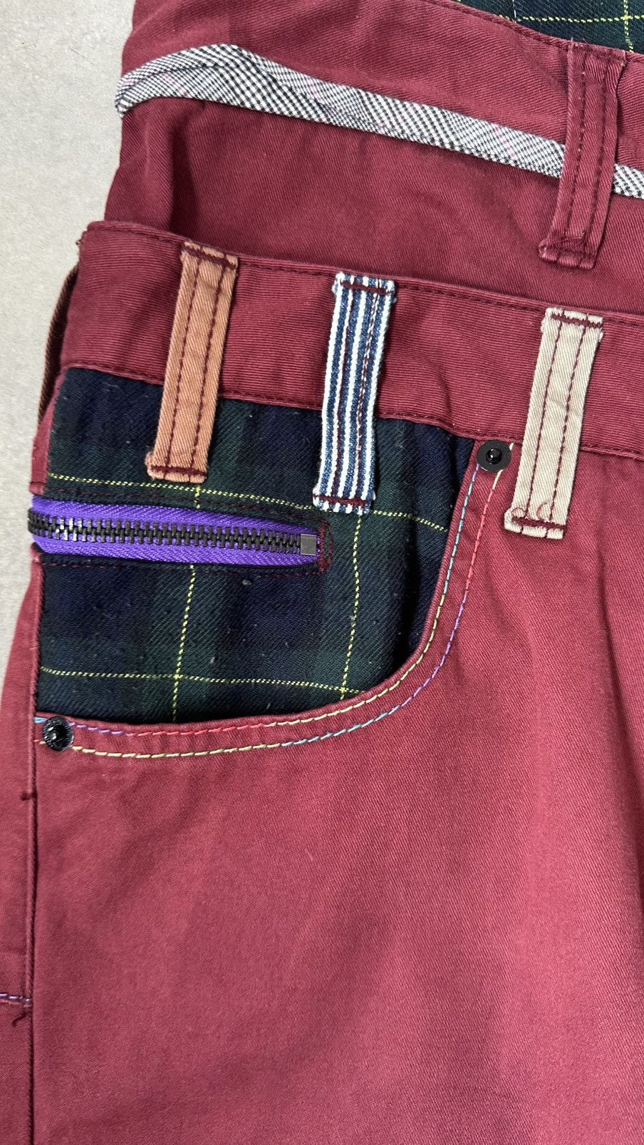 Japanese Brand DOMINATE HANDCRAFTED JEANS DOUBLE WAIST PANT Size US 36 / EU 52 - 7 Thumbnail