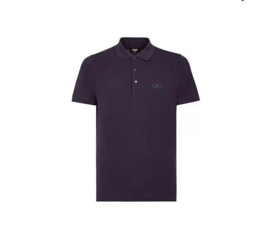 Fendi o1s1wg111025 Polo Shirt in Purple Size US L / EU 52-54 / 3 - 1 Preview