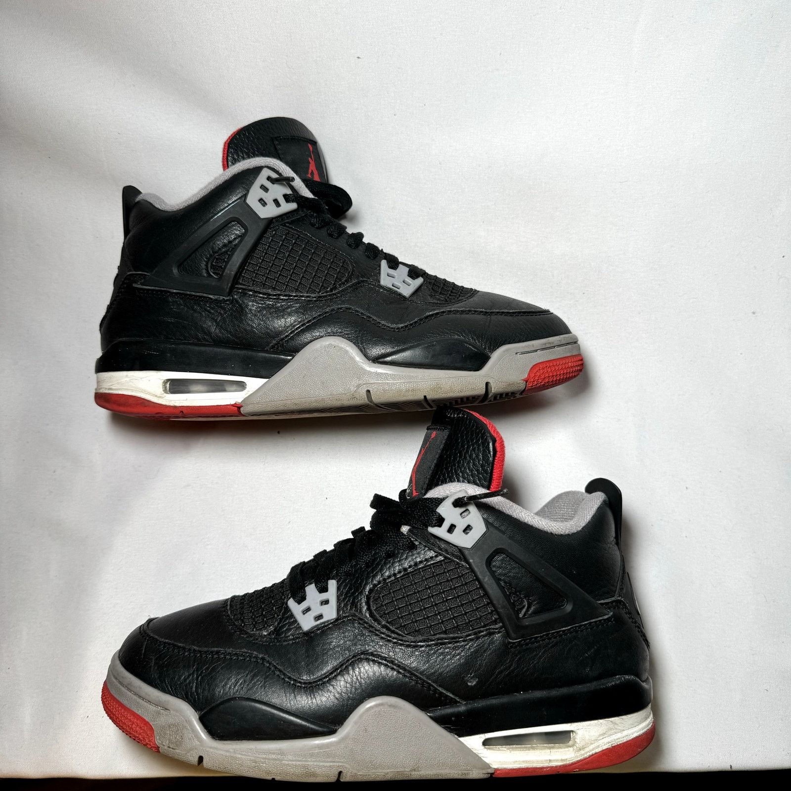 Jordan Brand × Nike Size 7 - Air Jordan 4 Retro GS Bred Reimagined Men's Shoes Size US 7 / EU 40 - 2 Thumbnail