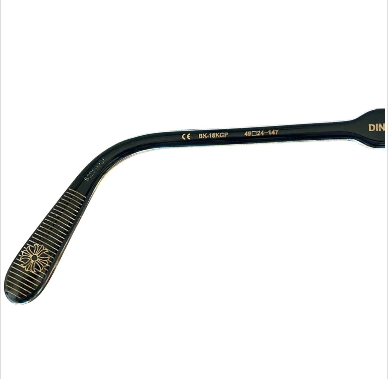 Chrome Hearts CHROME HEARTS DINGALONGLINGLONG 18k Gold eyeglasses Size ONE SIZE - 6 Thumbnail
