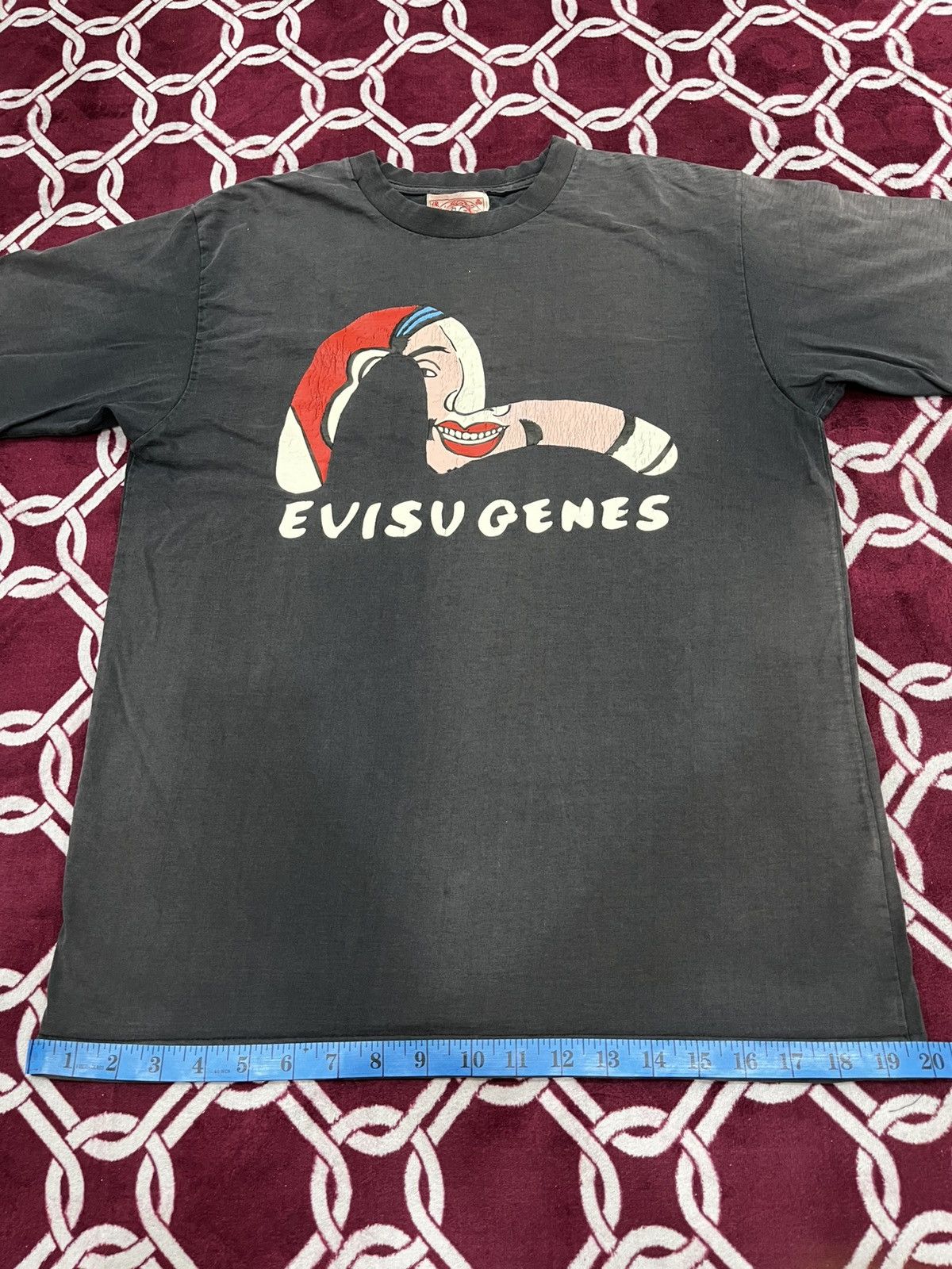 Evisu Evisu Genes Sun Faded Tshirt Size US M / EU 48-50 / 2 - 11 Thumbnail