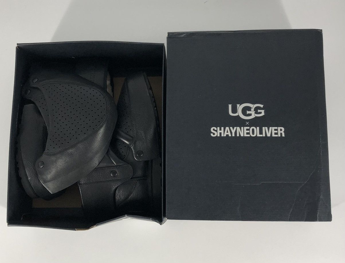 Hood By Air × Ugg UGG x Shayne Oliver Armourite Black Sabatons Boots 8 Size US 8 / EU 41 - 3 Thumbnail