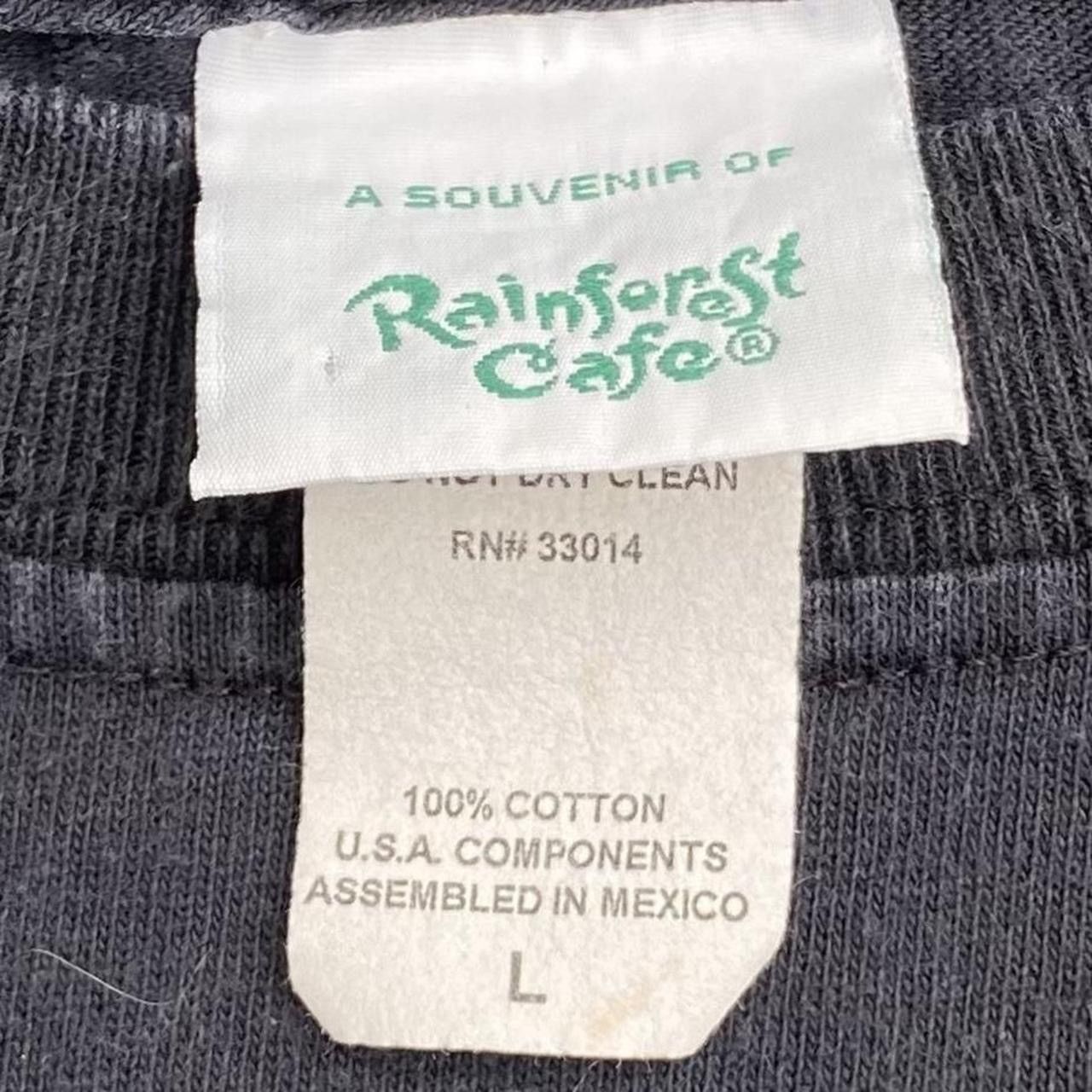 Vintage Vintage Rainforest Cafe Tiger Animal Wildlife Tee Tshirt Size US L / EU 52-54 / 3 - 6 Thumbnail