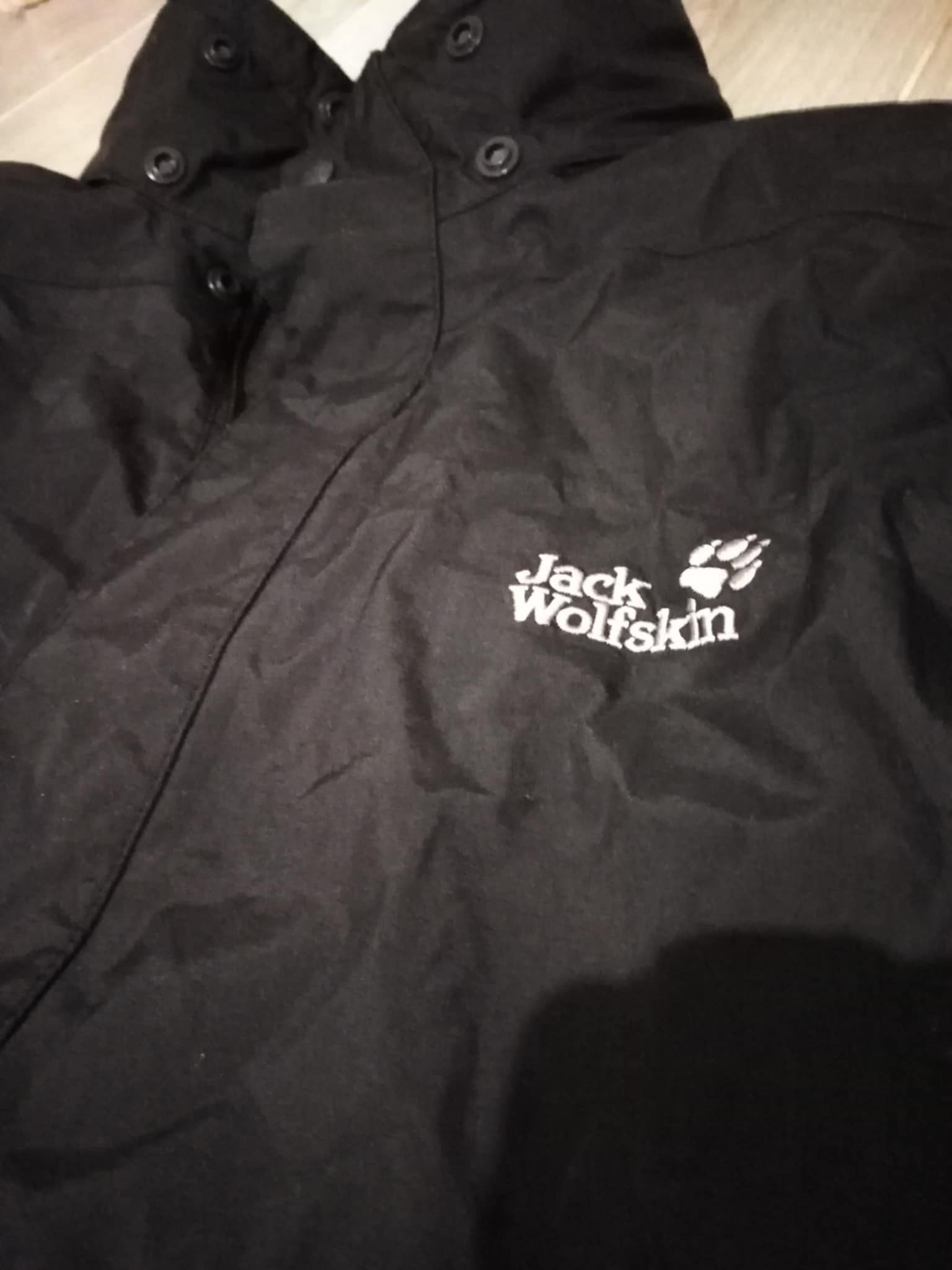 Jack Wolfskin Jack Wolfskin Softshell Stormlock Black Full Zip Jacket Coat Size US L / EU 52-54 / 3 - 4 Thumbnail