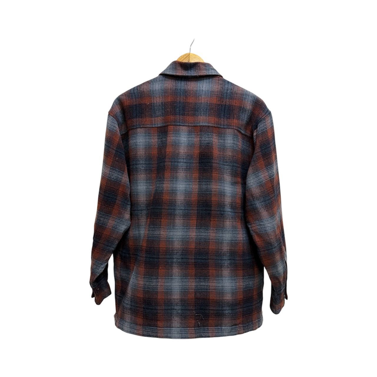 Japanese Brand VINTAGE BOON PAL CHEKERED FLANEL ZIPER QUILTED LINED SHIRT Size US M / EU 48-50 / 2 - 2 Thumbnail
