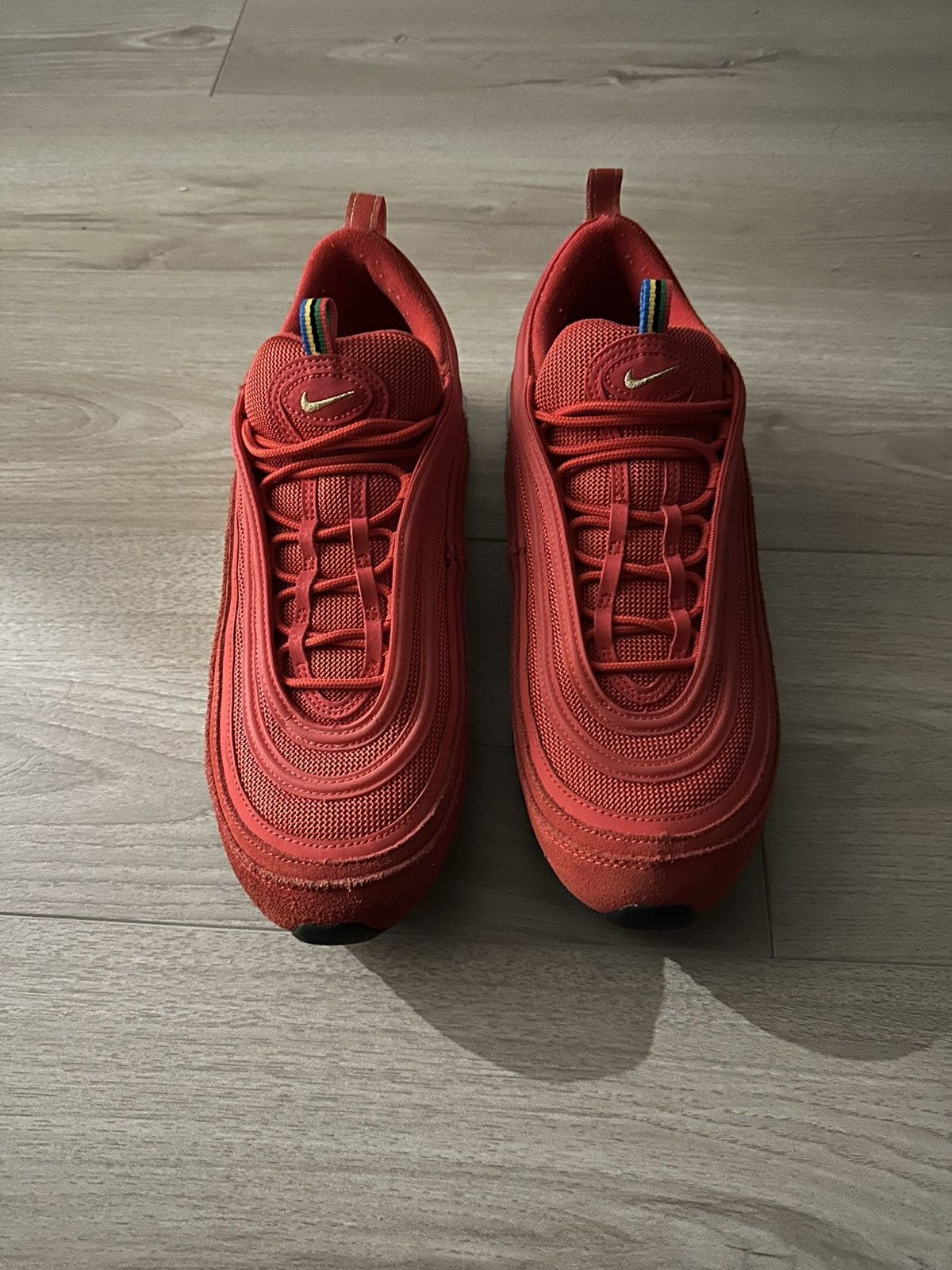 Nike Nike Air Max 97 Olympic Rings Pack Red Size US 10.5 / EU 43-44 - 2 Thumbnail