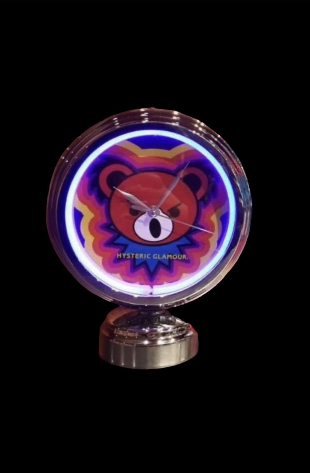 Hysteric Glamour × Japanese Brand × Vintage 🔥 Hysteric Glamour Bear neon Light Table Clock Size ONE SIZE - 2 Thumbnail
