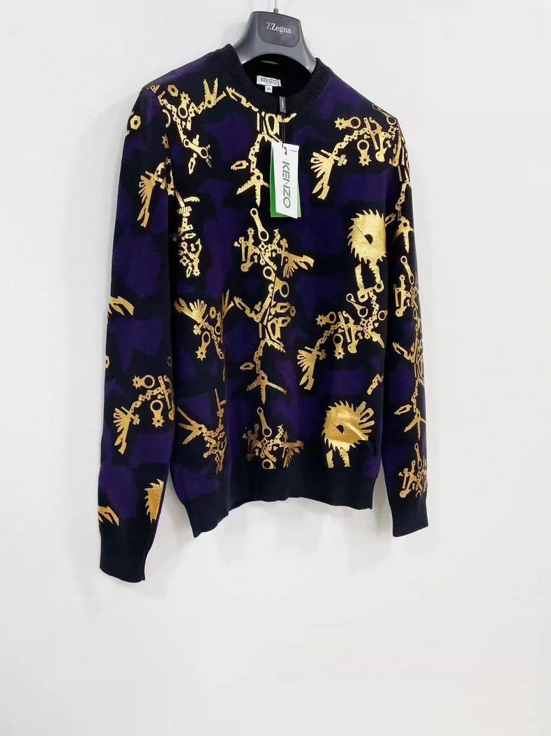 Kenzo KENZO Wool blend sweater Size M / US 6-8 / IT 42-44 - 3 Thumbnail