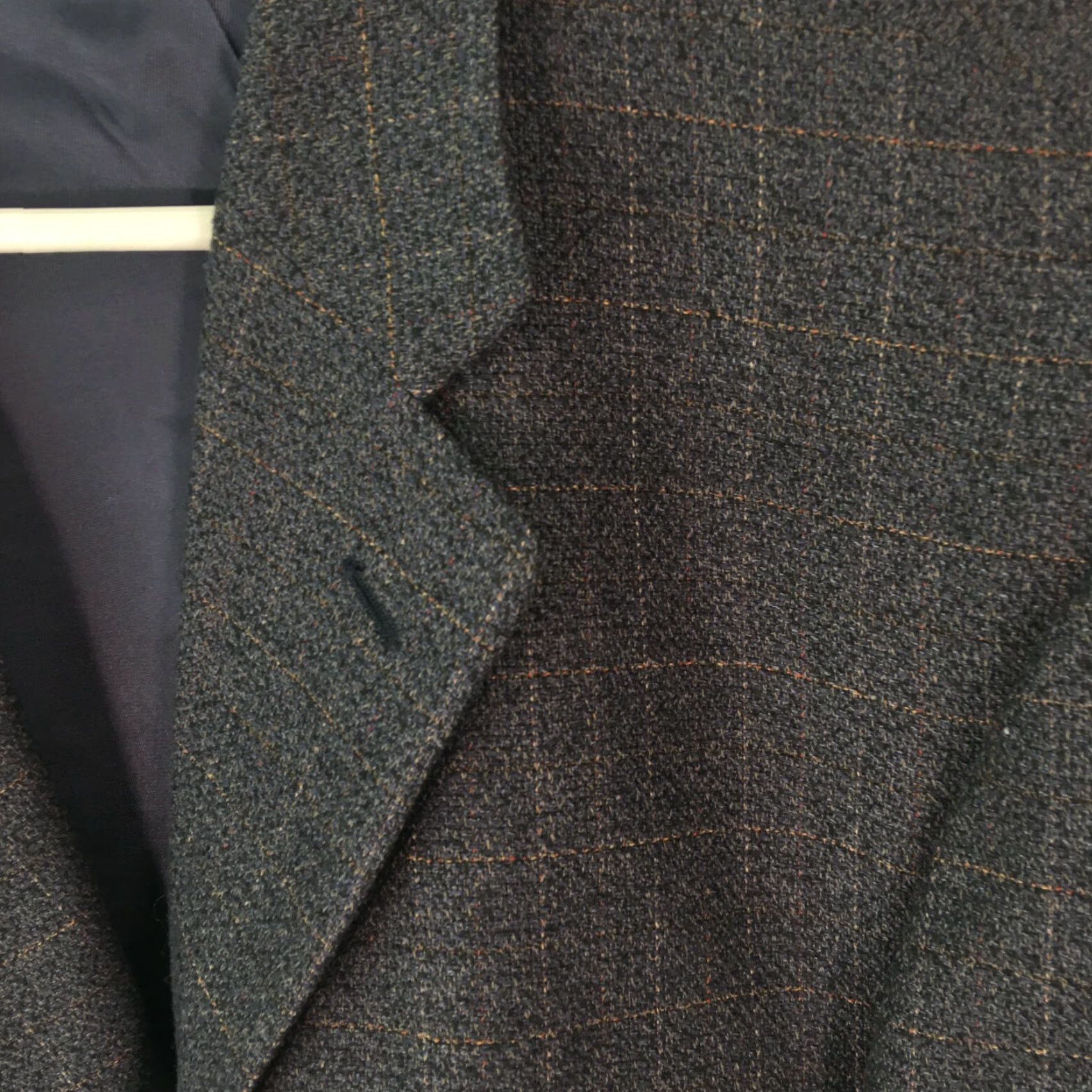 Pronto Uomo Pronto Uomo Blazer Shirt Black Check Jacket 46L Mens Long Sleeve Casual Size US XXL / EU 58 / 5 - 4 Thumbnail