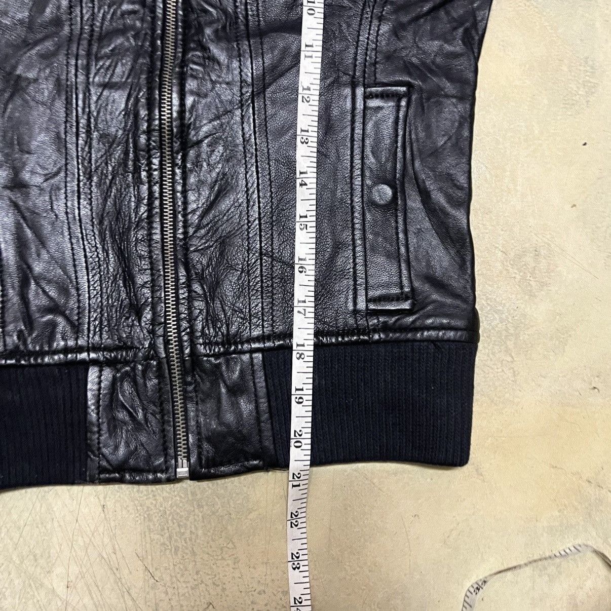 Japanese Brand Japanese Brand Bikers Zipper Leather Jacket Size XS / US 0-2 / IT 36-38 - 11 Thumbnail
