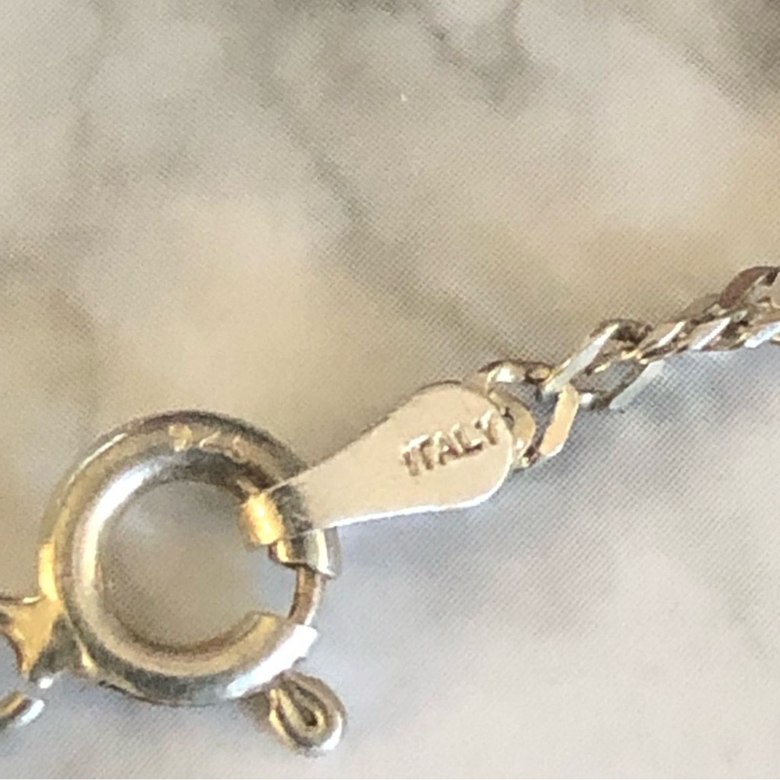 Vintage Vintage Italy 925 sterling silver Singapore chain necklace Size ONE SIZE - 10 Thumbnail