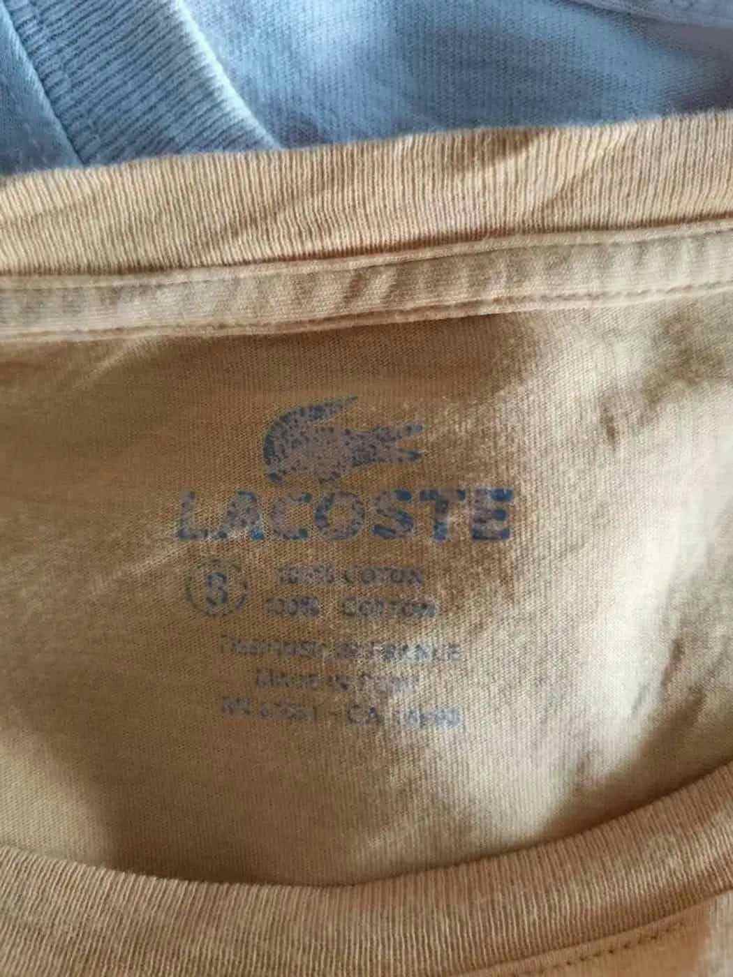 Lacoste Vintage Lacoste T-shirt Size US XL / EU 56 / 4 - 5 Thumbnail