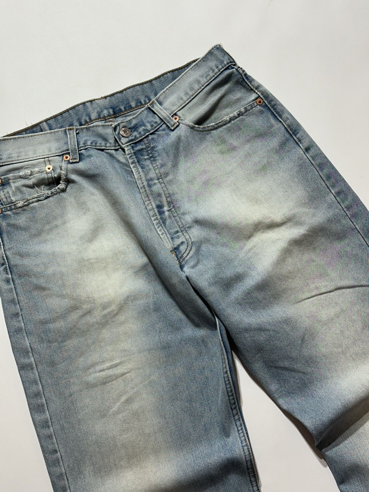 Levi's Vintage Clothing Vintage 90s Levi's Distressed Baggy-Fit Size US 34 / EU 50 - 6 Thumbnail