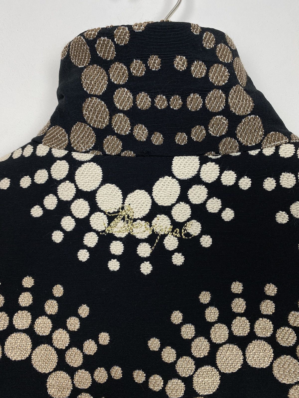 Designer Vintage Desigual Geometric Pattern Mid Coat 90 Floral Jacket Size XS / US 0-2 / IT 36-38 - 16 Thumbnail
