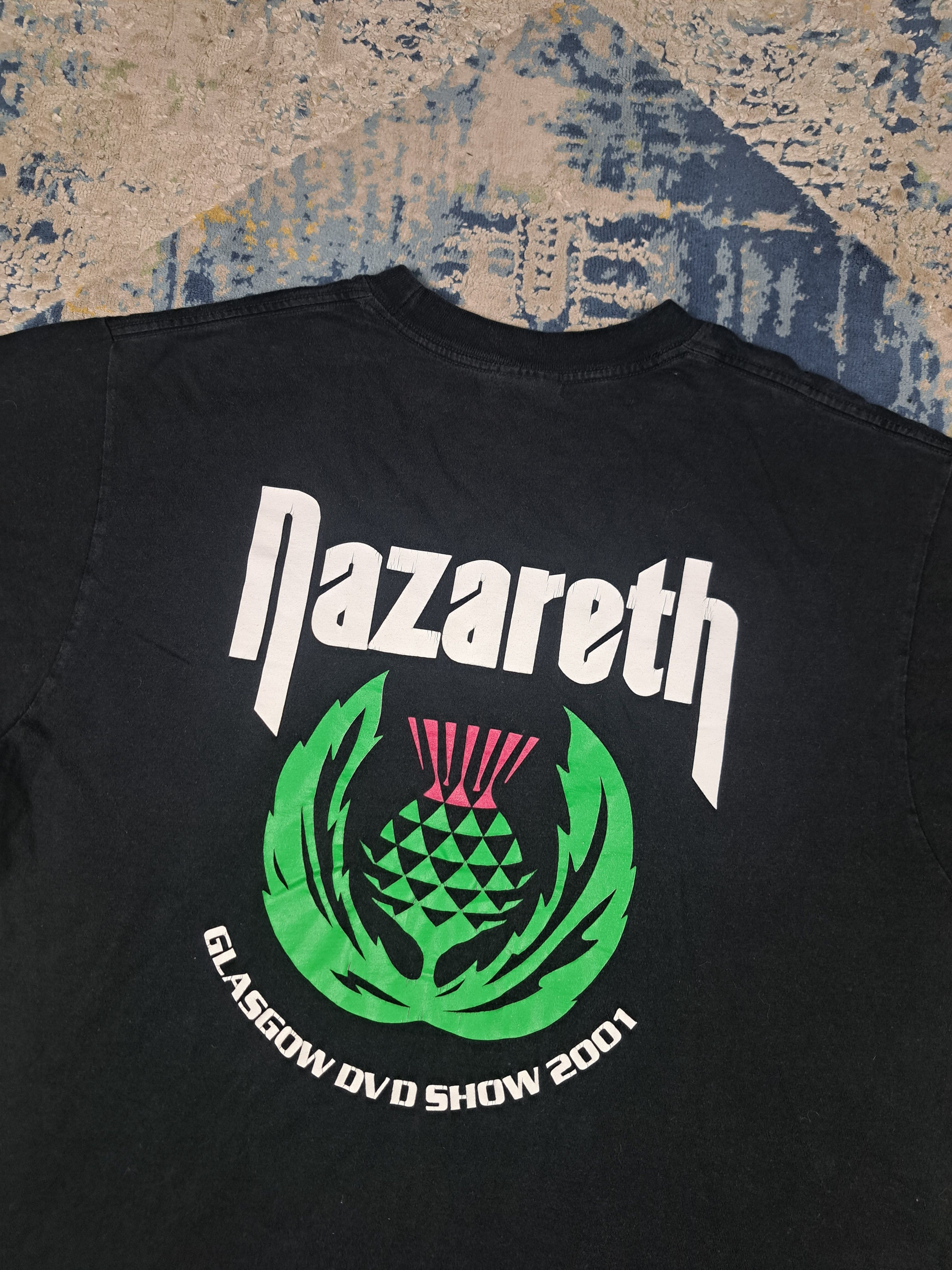 Band Tees Vintage 2001 Nazareth Band Tee Rare Hard Rock Size US M / EU 48-50 / 2 - 2 Thumbnail