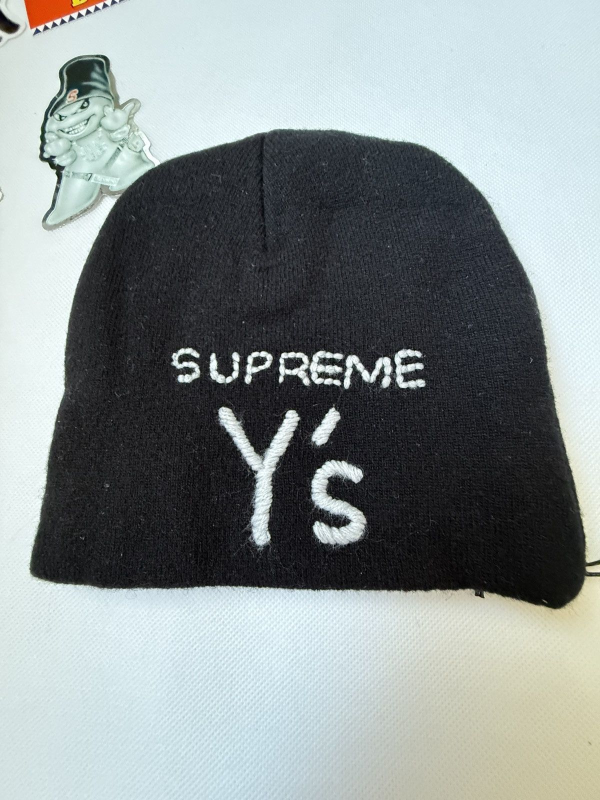 Supreme × Yohji Yamamoto | NO TAX IN EU 🔥 SUPREME x YOHJI YAMAMOTO Skull Beanie FW25 Size ONE SIZE - 3 Thumbnail