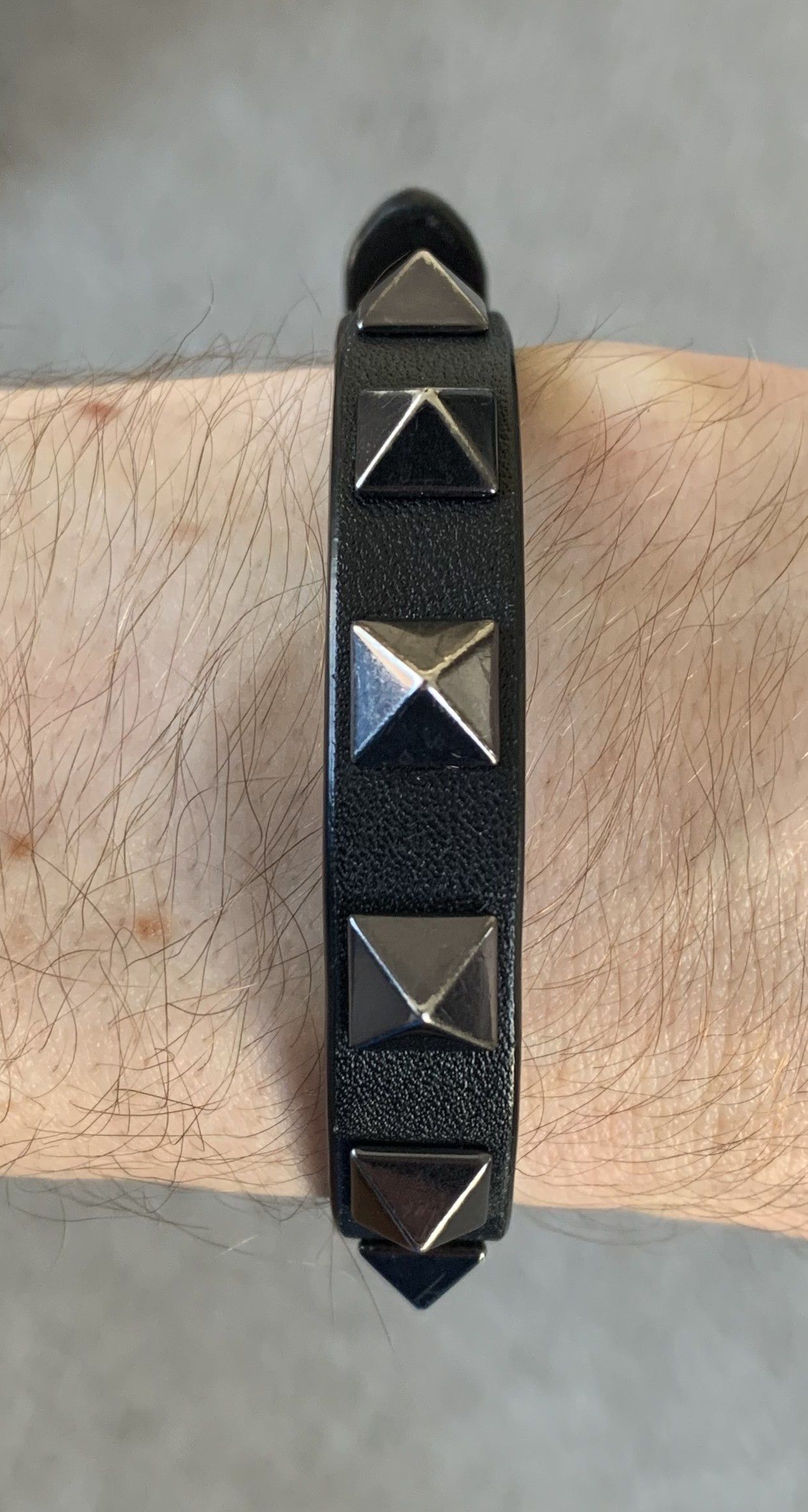 Valentino Valentino Studded Leather Bracelet + Accessories Size ONE SIZE - 7 Thumbnail