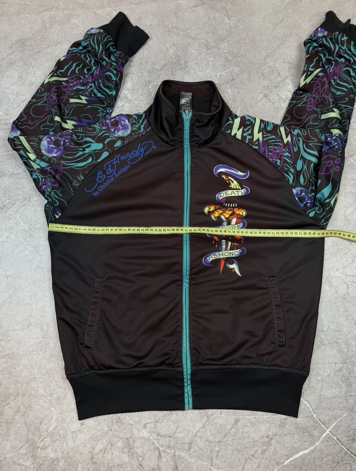 Ed Hardy Vintage Ed Hardy Track Jacket Size US M / EU 48-50 / 2 - 14 Thumbnail