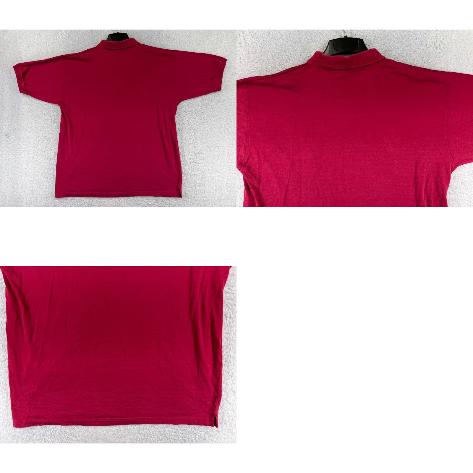 Vintage VINTAGE Pro Edge Polo Shirt Men XL Red University Golf Sports Embroidered Logo Button Short Sleeve Breathable All Seasons Size US XL / EU 56 / 4 - 9 Thumbnail