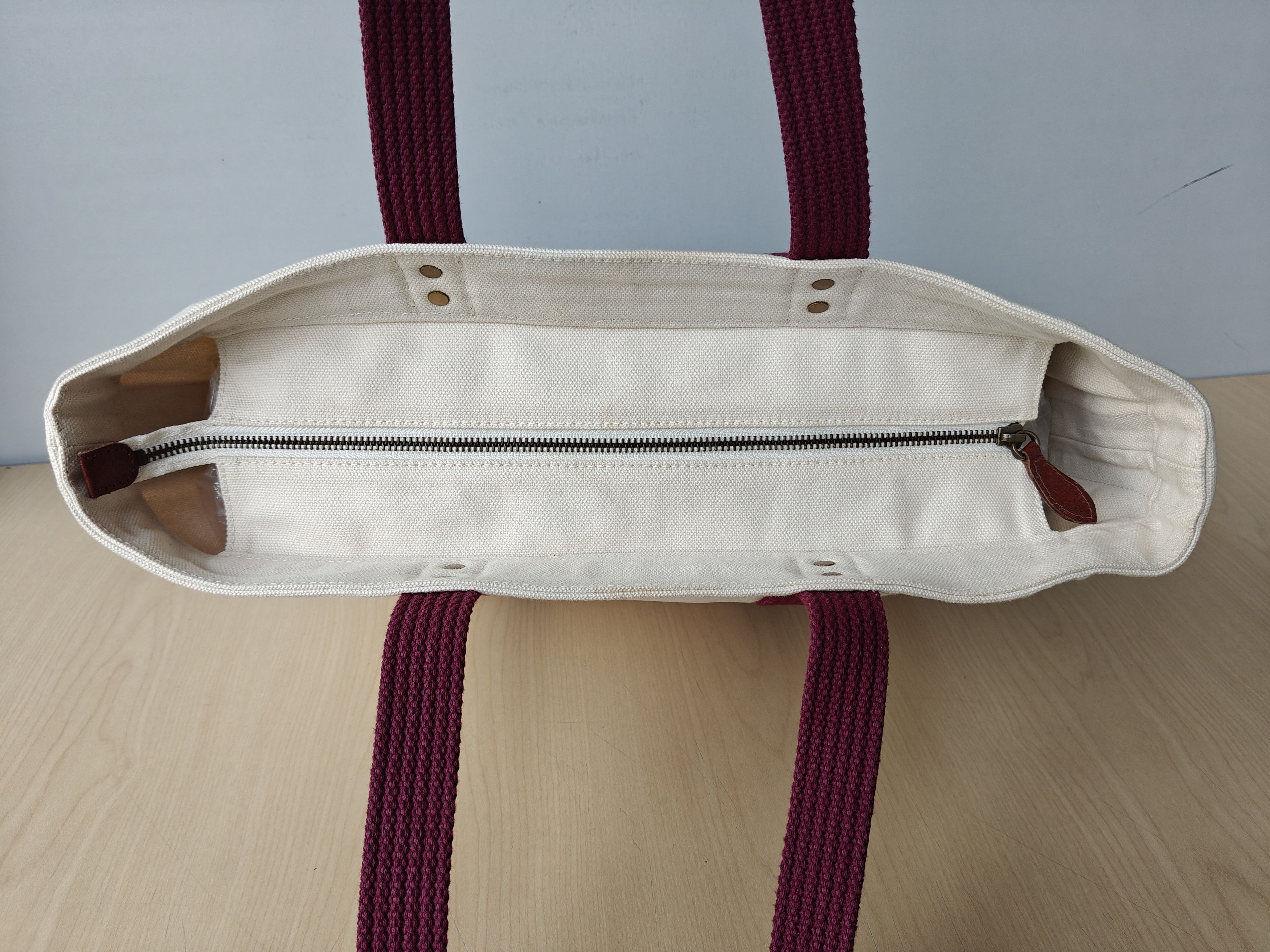 Polo Ralph Lauren Polo Ralph Lauren Canvas Medium Tote Free Shipping FTP/4016 Size ONE SIZE - 5 Thumbnail