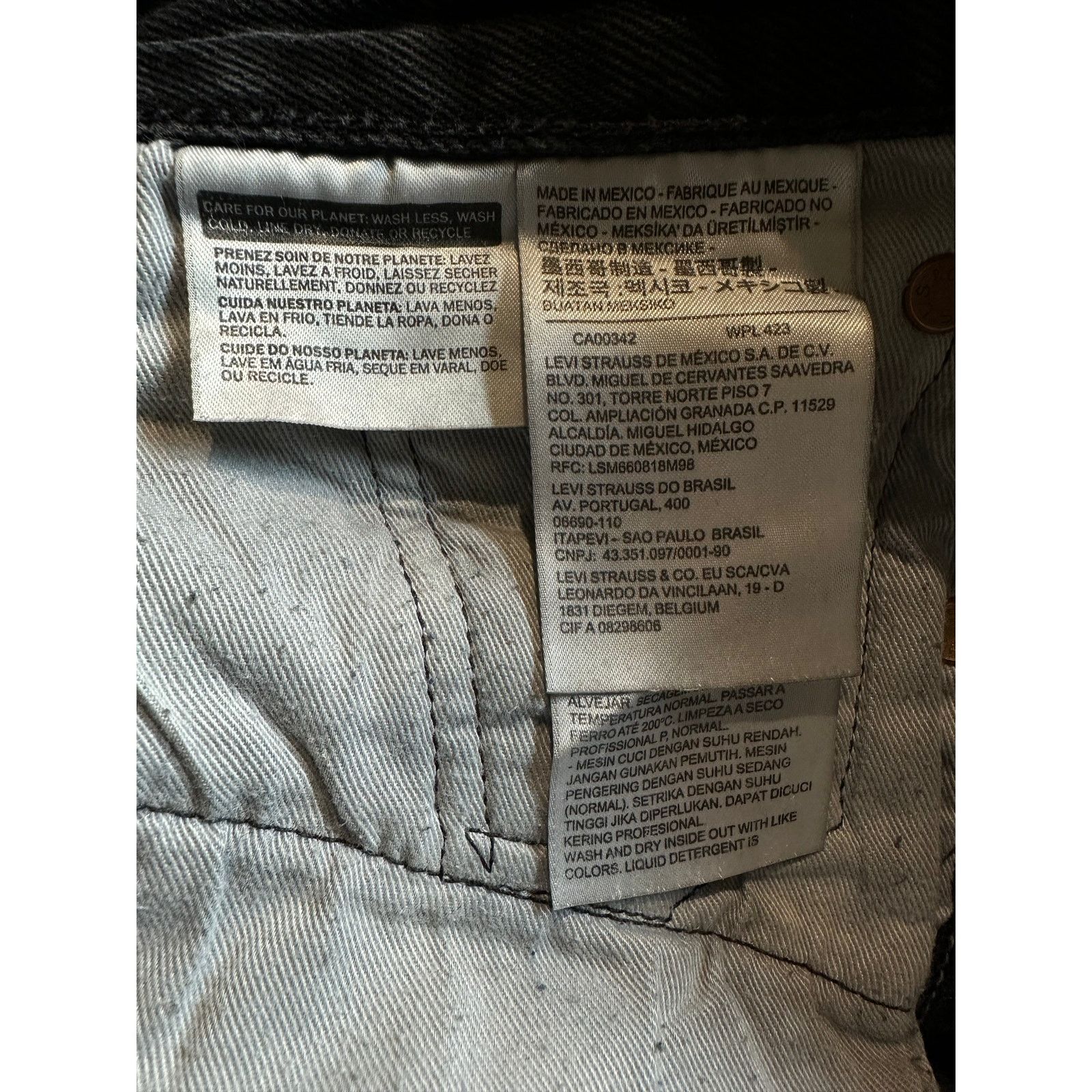 DENIM TEARS Denim Tears Black BSstroy Jeans Used 30 Size US 30 / EU 46 - 2 Thumbnail