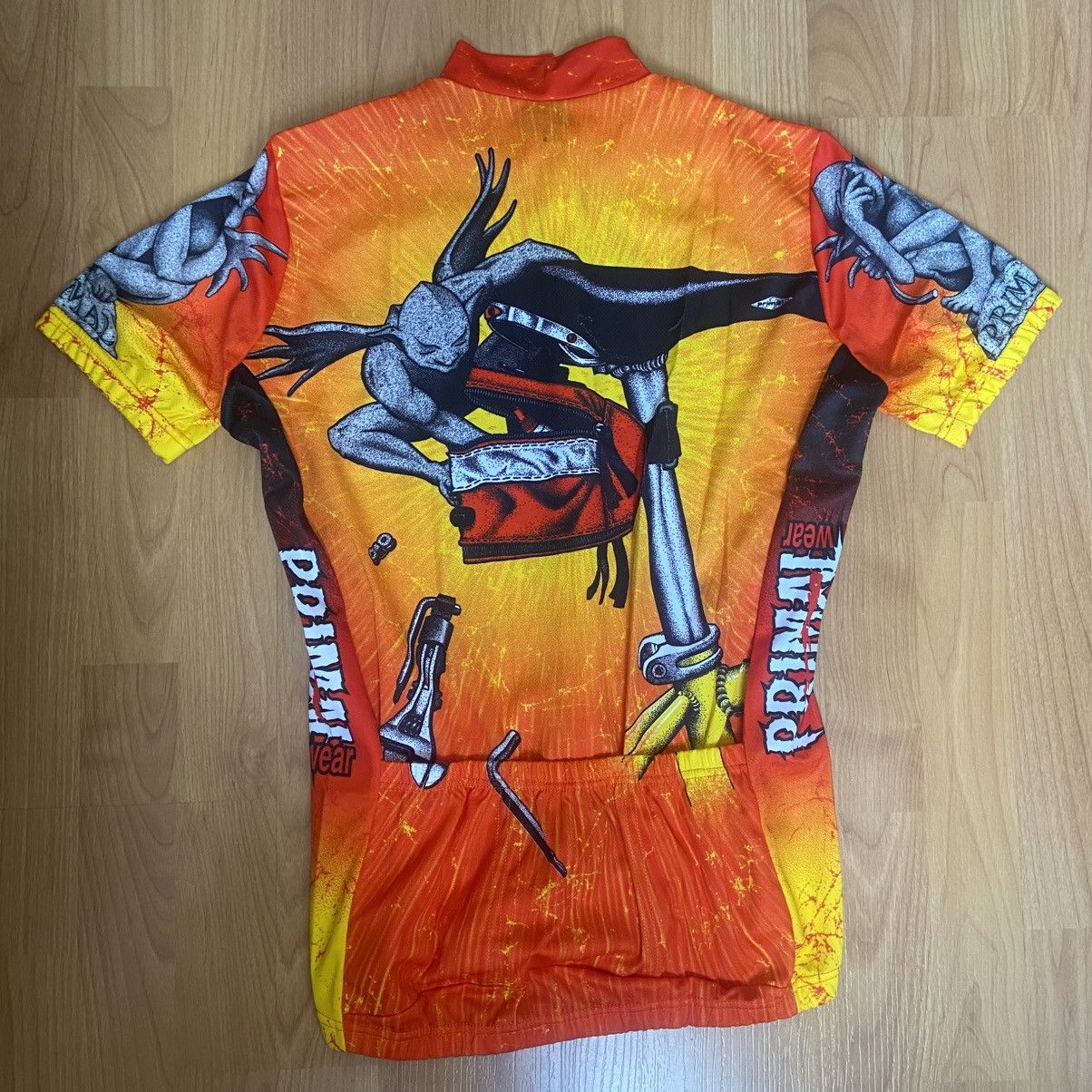 Vintage Primal Wear Wedgie Vintage 90s Y2K Cycling Jersey Mens Small Size US S / EU 44-46 / 1 - 3 Thumbnail
