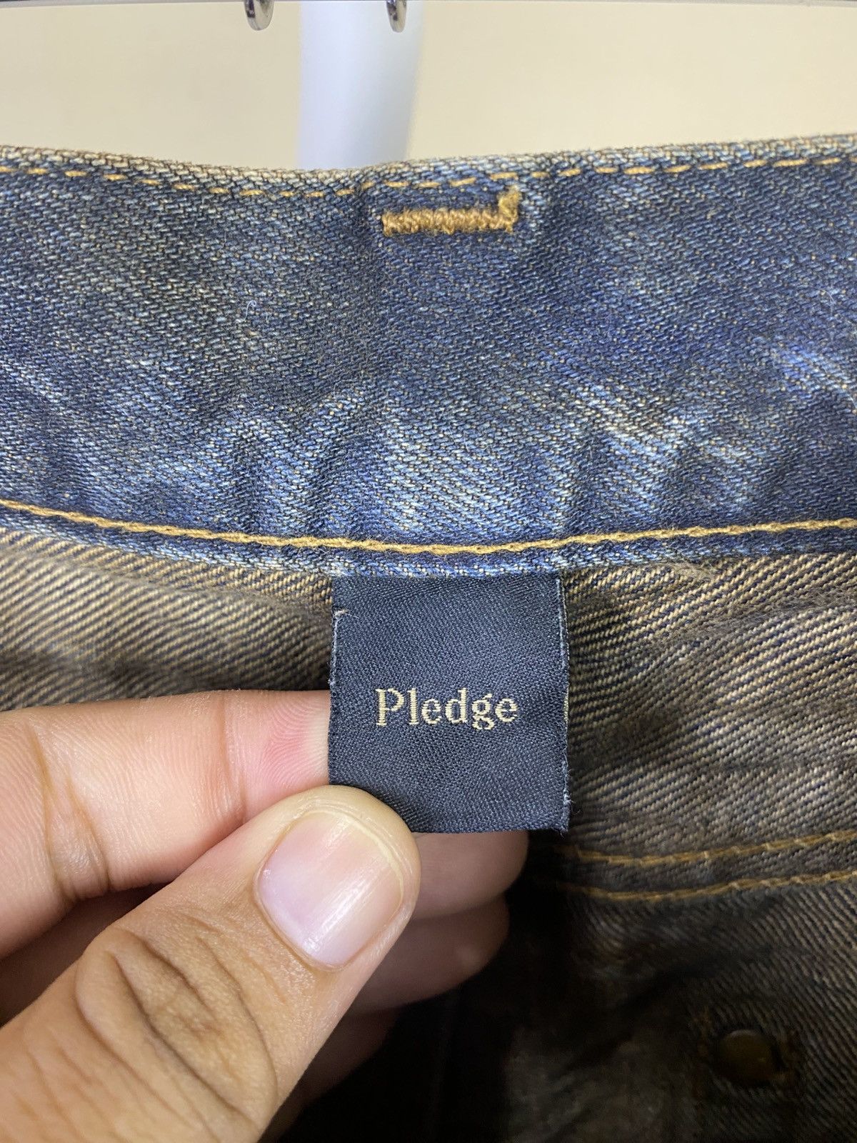 Pledge Pledge Mud Denim Pants Size US 34 / EU 50 - 9 Thumbnail