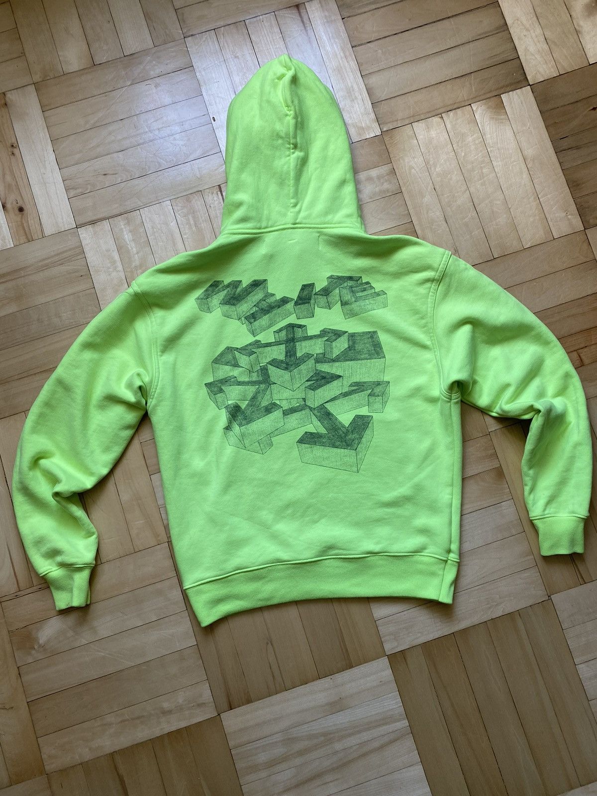 Off-White Off-white hoodie rationalism Size US XL / EU 56 / 4 - 5 Thumbnail