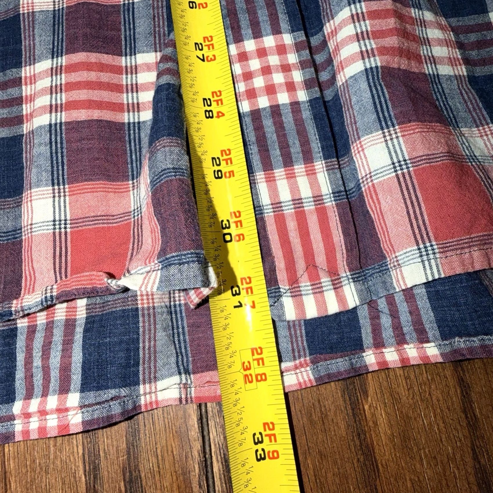 Polo Ralph Lauren Polo Ralph Lauren Shirt Mens XXL Short Sleeve Plaid Button-Up Bleeding Madras Multicolor Cotton Breathing Classic Casual Button-Up Shirt Size US XXL / EU 58 / 5 - 6 Thumbnail