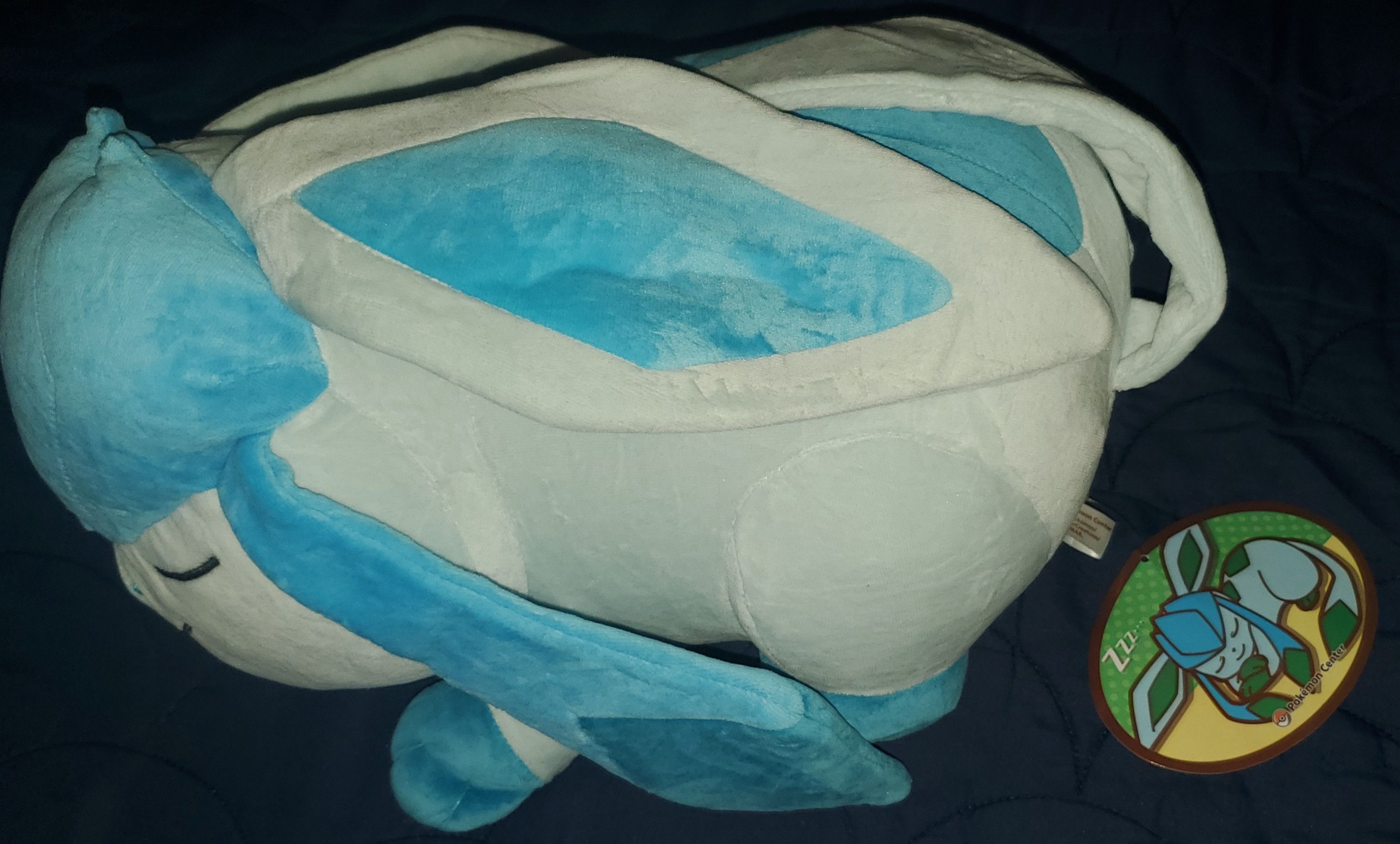 Pokemon Pokemon Center Glaceon Sleeper Plush Eeveelution Authentic Size ONE SIZE - 2 Thumbnail