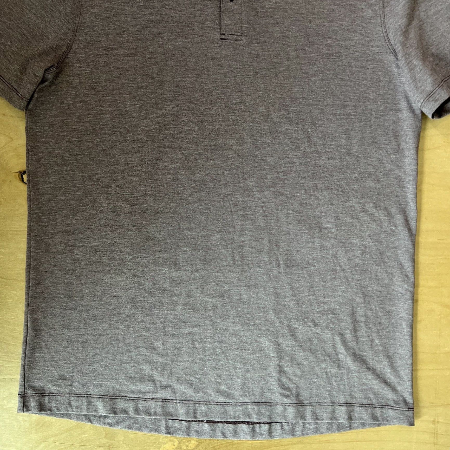 Lululemon Lululemon Evolution Polo Shirt M Purple Casual Cotton Logo Men Polo Shirt M Purple Size US M / EU 48-50 / 2 - 4 Thumbnail