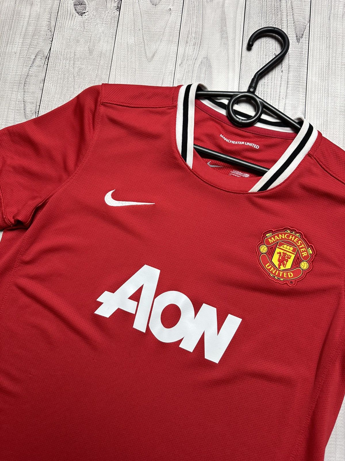 Nike × Vintage Vintage Nike Manchester United soccer jersey women M Size M / US 6-8 / IT 42-44 - 2 Thumbnail