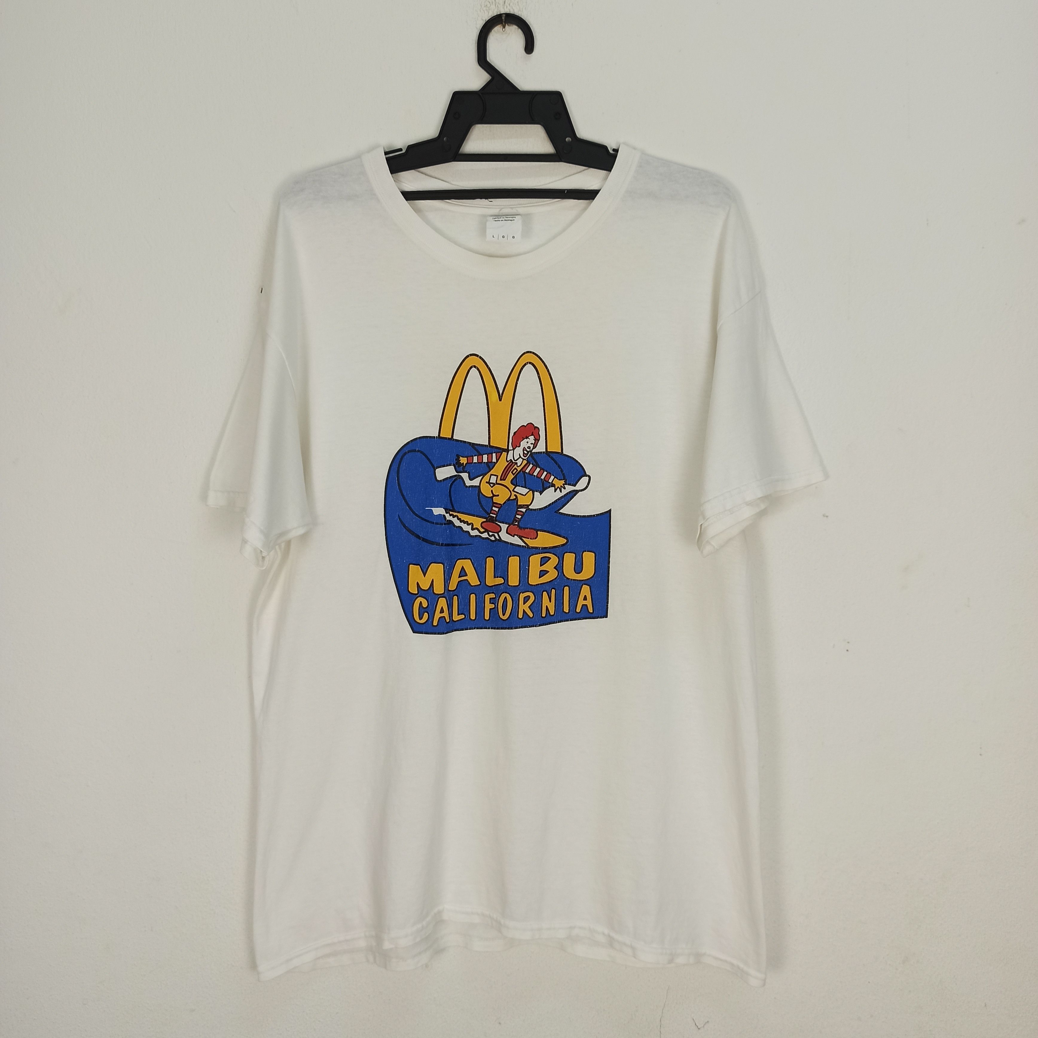 Rare Mcdonalds Malibu California Promo Tshirt