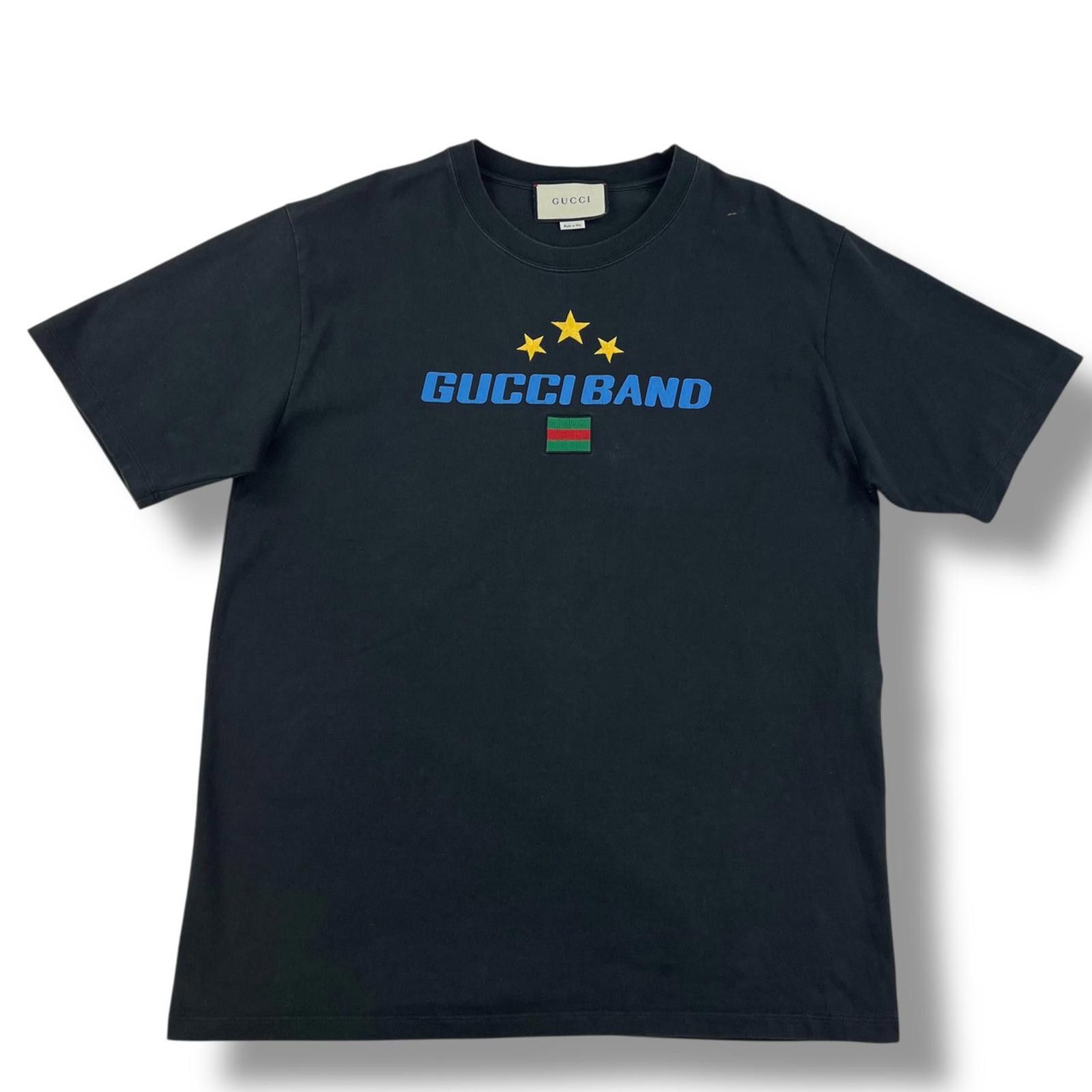 Gucci Gucci Band Black T Shirt Size US XL / EU 56 / 4 - 2 Thumbnail