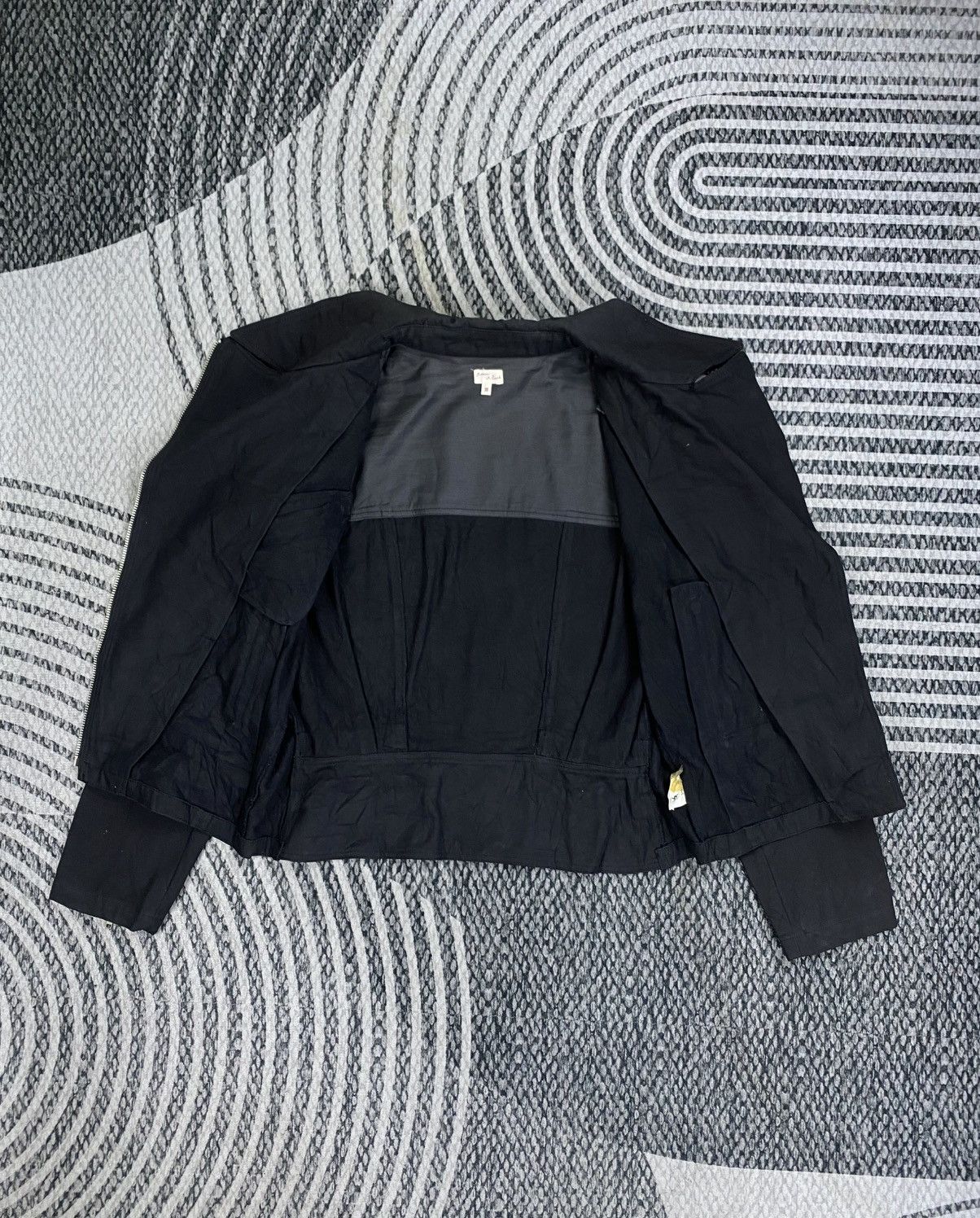 ADAM ET ROPE Vintage Adam Et Rope Double Collar Bikers Jacket Size S / US 4 / IT 40 - 6 Thumbnail