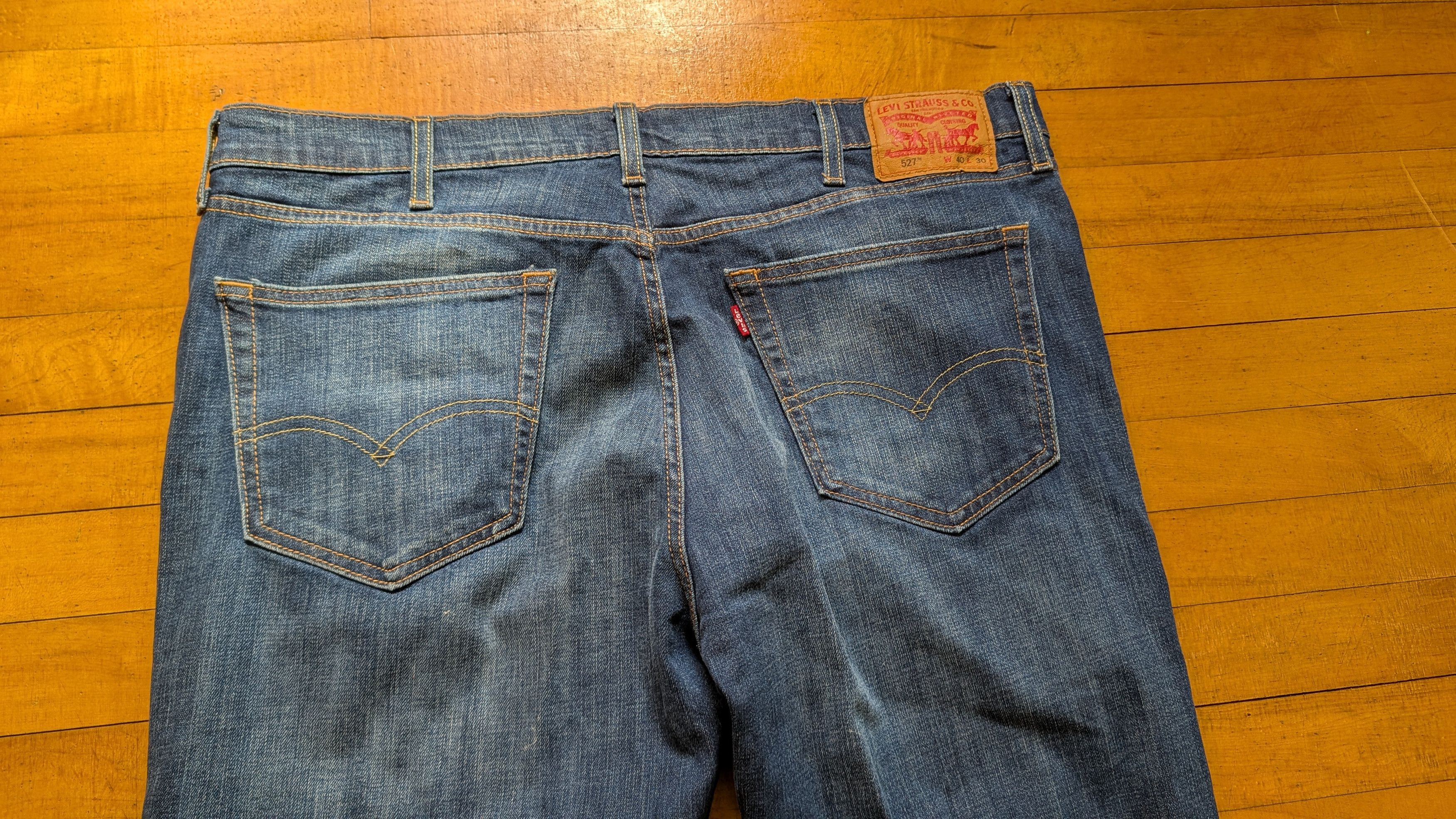 Levi's Men's Levi's 527 Straight Jeans 40x30 Size US 40 / EU 56 - 4 Thumbnail