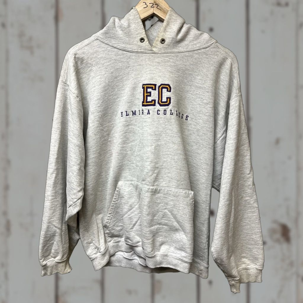 Vintage Vtg Elmira College Sweatshirt Crewneck M USA Made Cotton Exchange distressed Size US M / EU 48-50 / 2 - 1 Thumbnail