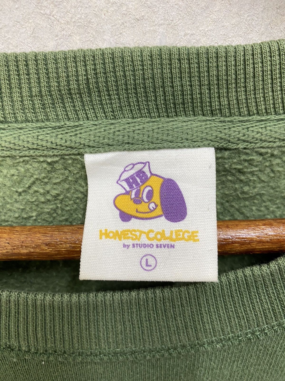Studio Seven Honest College By Studio Seven Sweatshirt Big Logo Size L Size US L / EU 52-54 / 3 - 7 Thumbnail