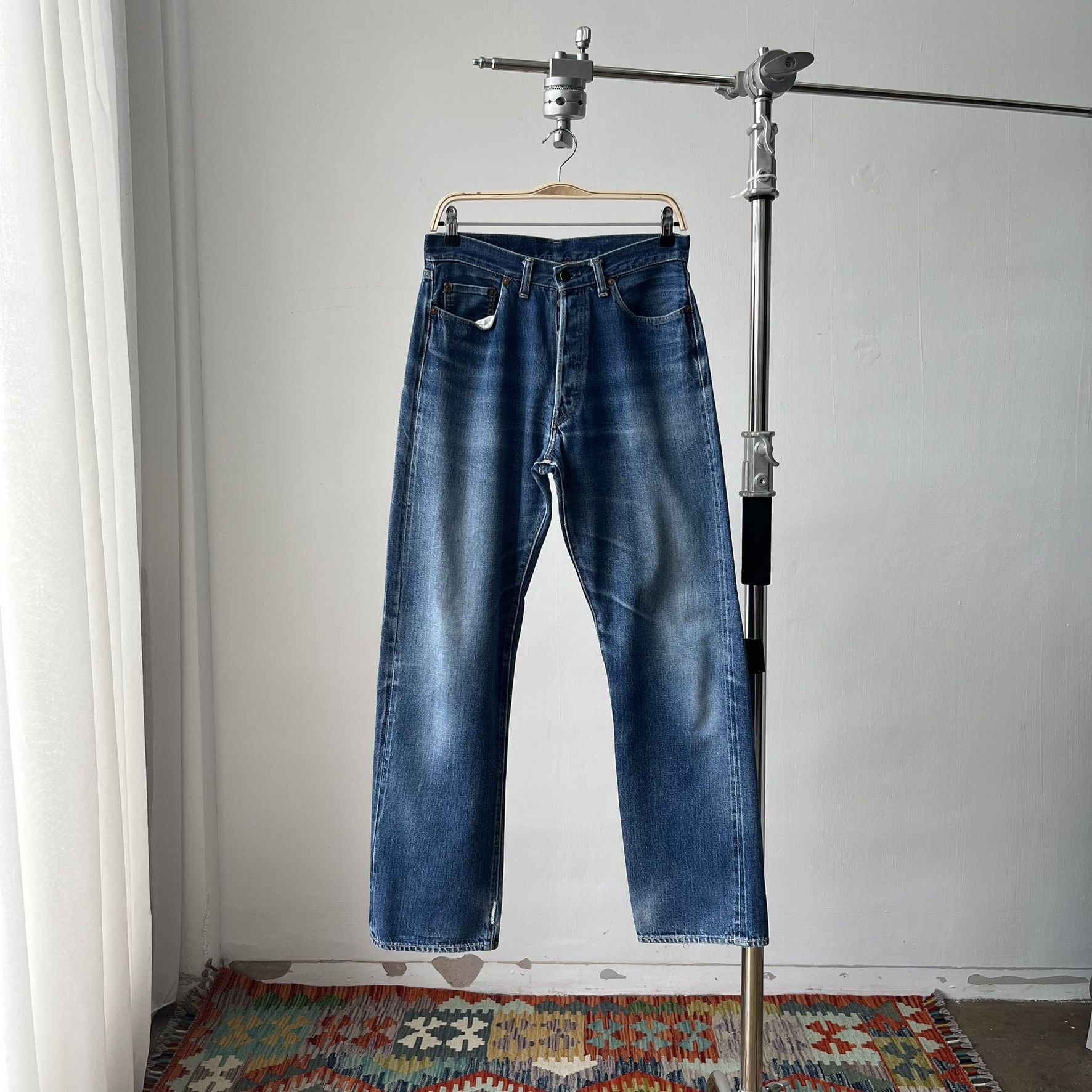 Denime Size 29x31 Vintage 80s Denime Japan Denim Jeans S1508 Size US 29 - 1 Thumbnail