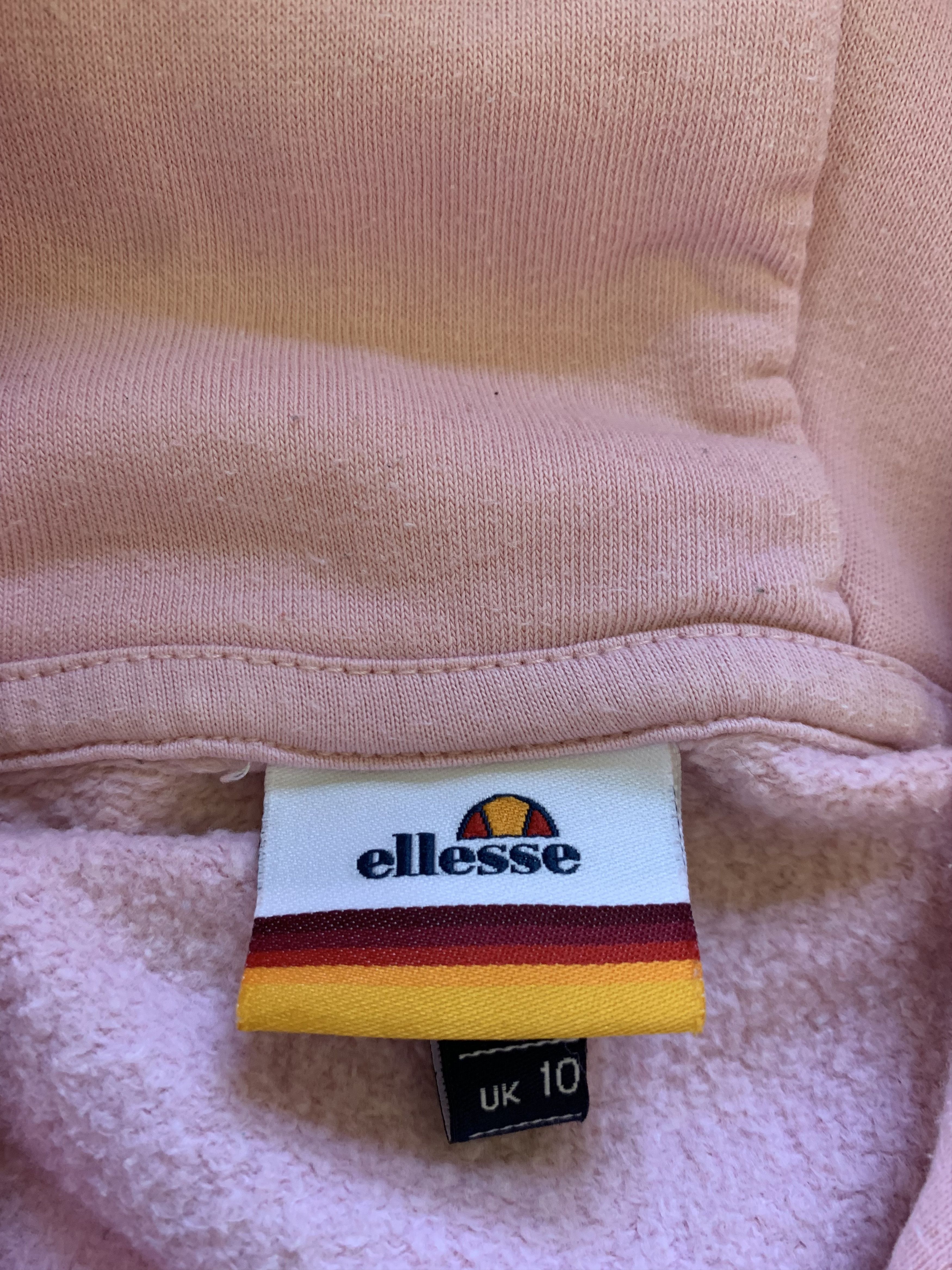 Ellesse × Vintage Ellesse Crop Printed Hoodie Size M / US 6-8 / IT 42-44 - 6 Thumbnail
