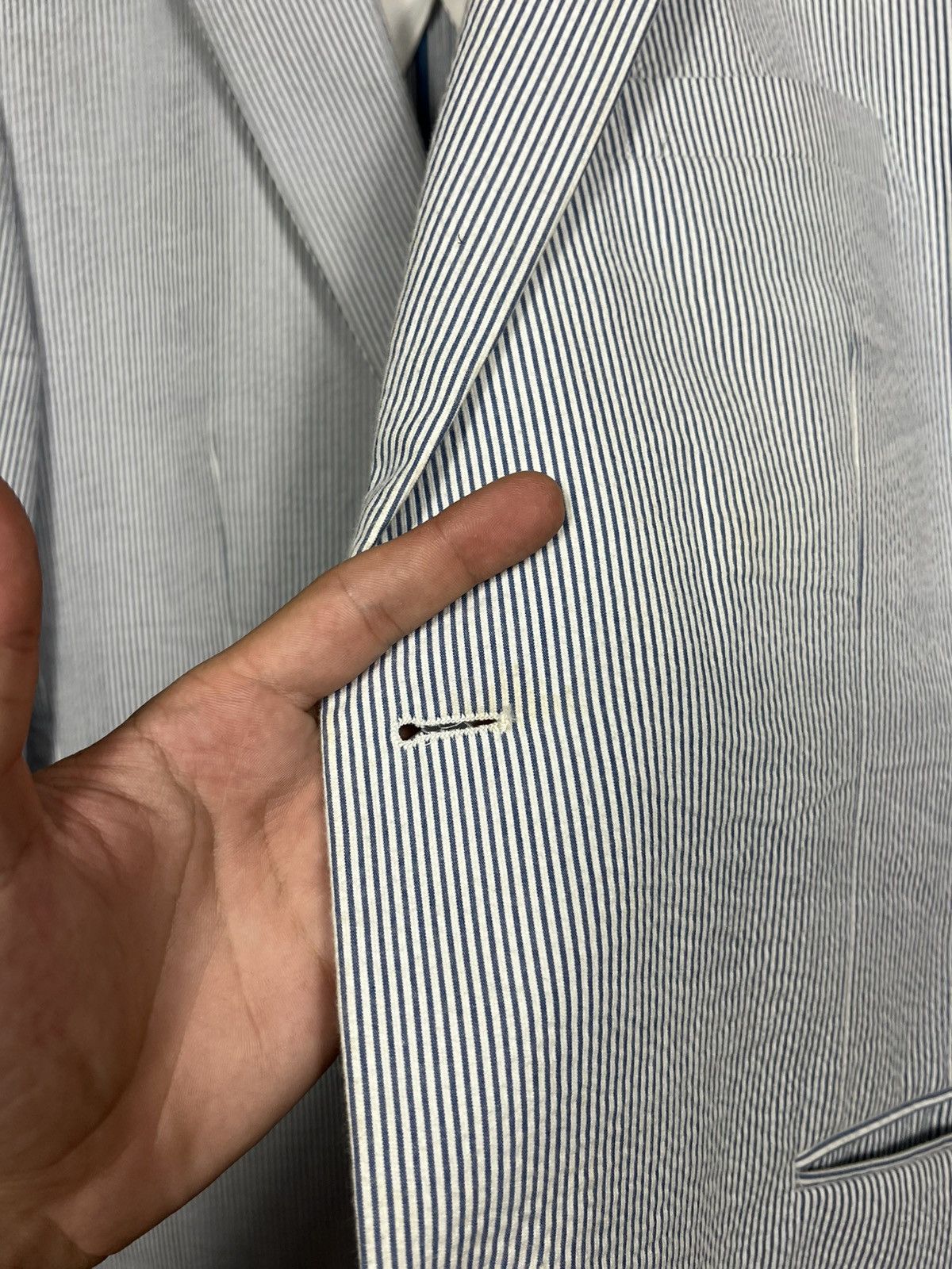 Other Vintage Gurteen Pure Cotton Classic Blazer Size 46R - 7 Thumbnail