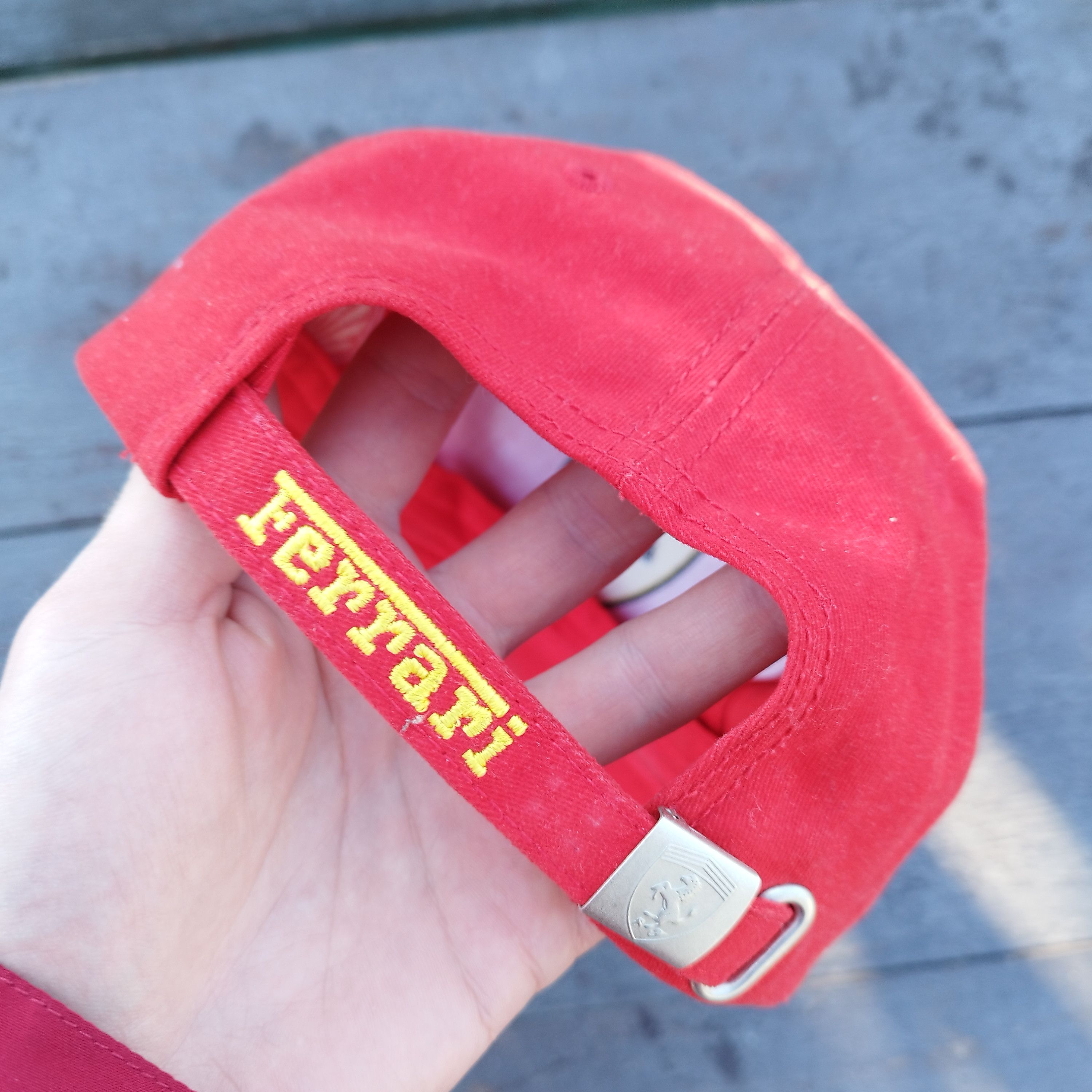Ferrari Vintage Ferrari F1 Team Racing Cap - Rosso Corsa Red Size ONE SIZE - 5 Thumbnail