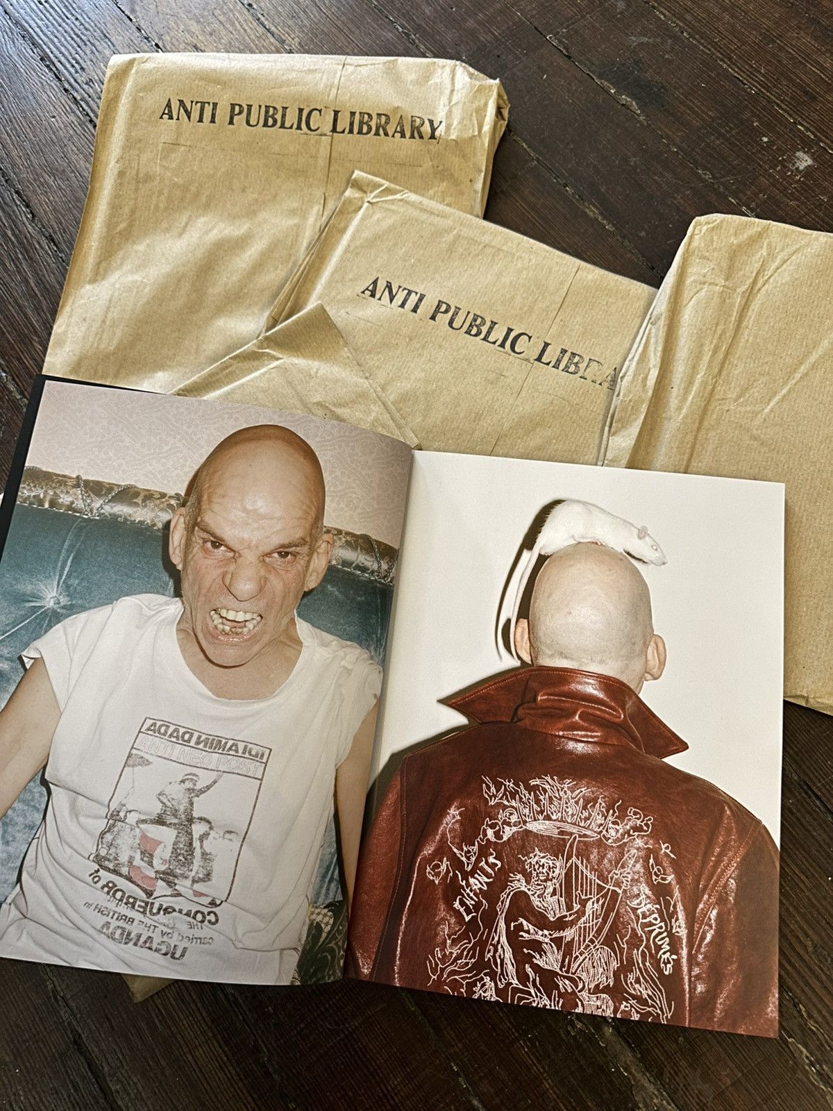 Enfants Riches Deprimes ERD * SIGNED * TERRY RICHARDSON SIGNED RATS IN THE RITZ BOOK Size ONE SIZE - 4 Thumbnail