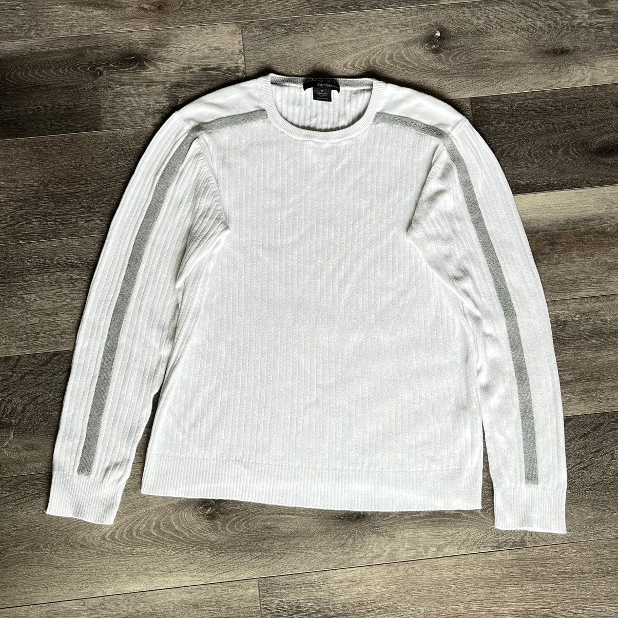 Calvin Klein Vintage Calvin Klein Jeans Point Zero Style Sweater Shirt Size US M / EU 48-50 / 2 - 1 Thumbnail