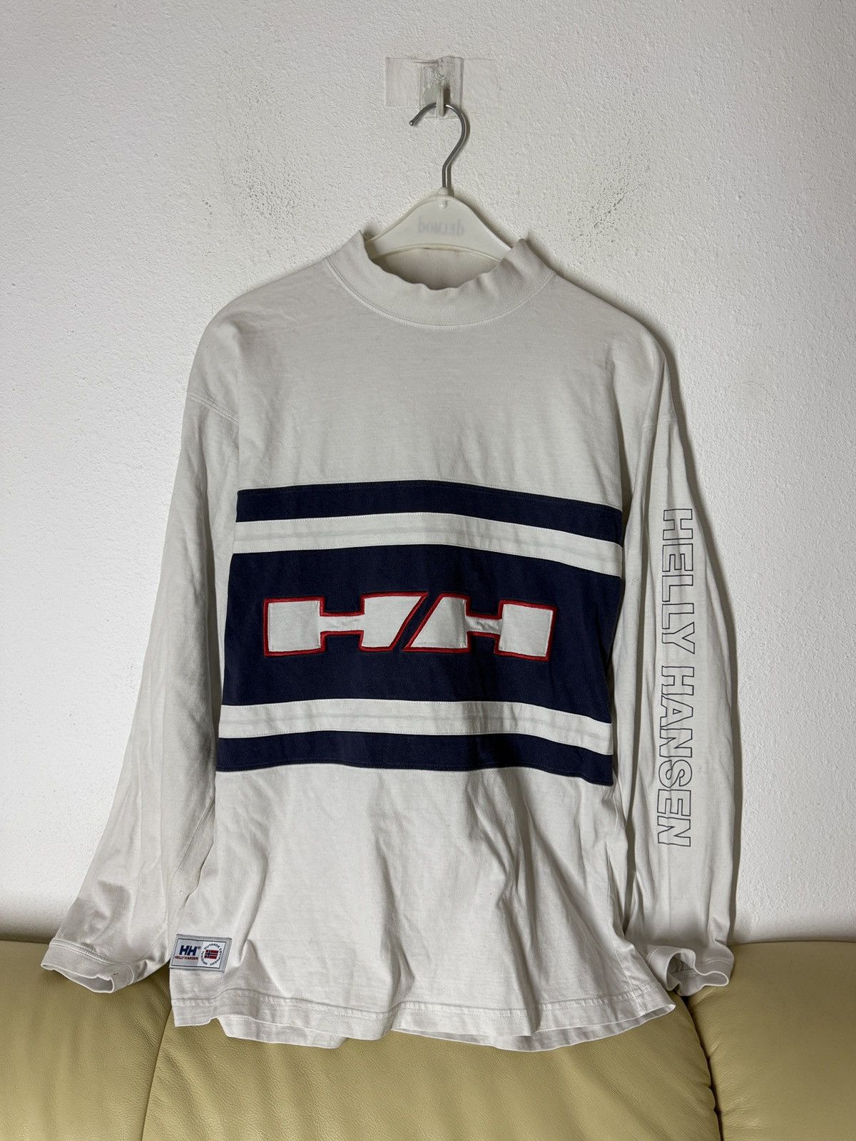 Helly Hansen Vintage Helly Hansen 90s Boxy longsleeve tshirt Size US M / EU 48-50 / 2 - 1 Thumbnail