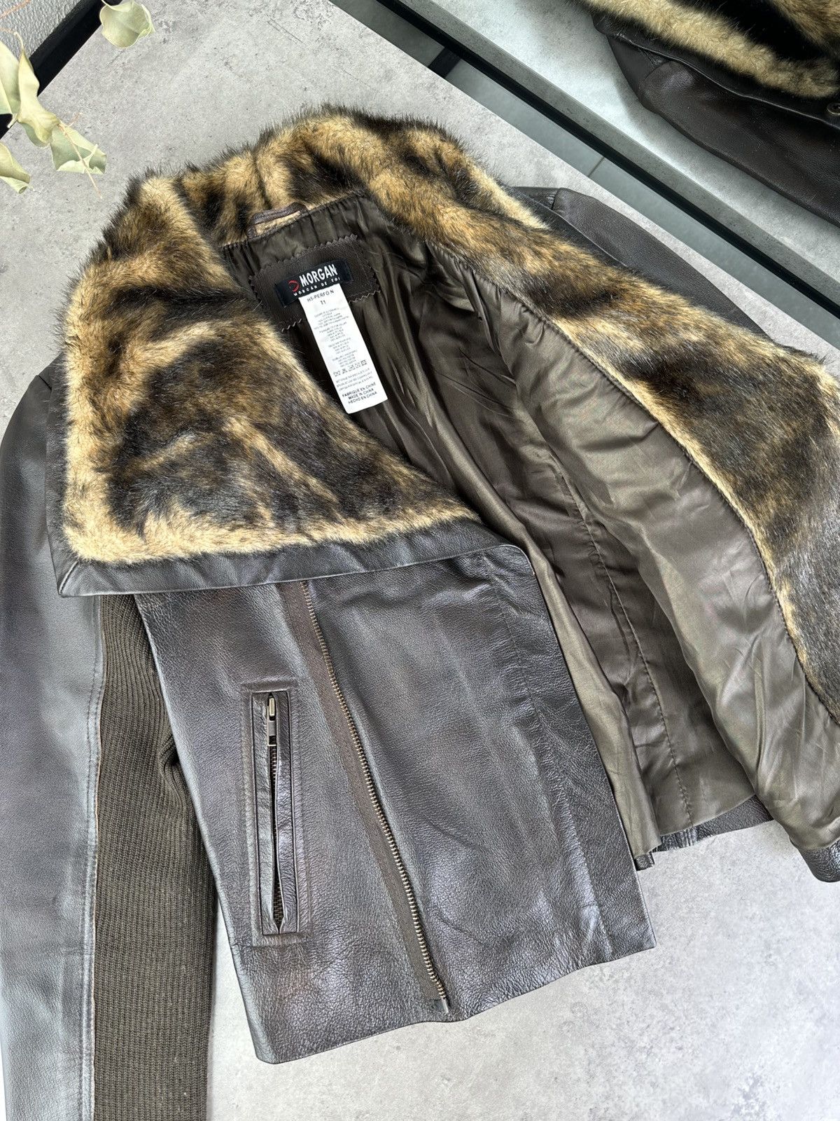 Morgan De Toi Morgan de Toi Leather Jacket Size S / US 4 / IT 40 - 7 Thumbnail