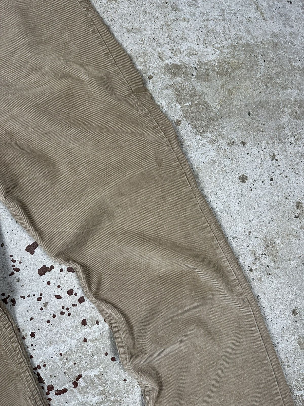 Levi's × Vintage Vintage 90s Levi’s 519 Brown Corduroy Pants Size US 38 / EU 54 - 6 Thumbnail