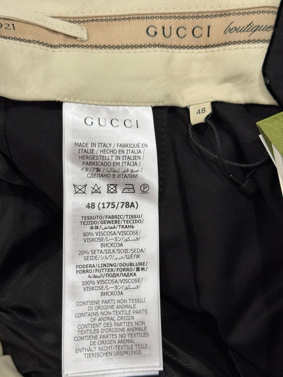 Gucci Gucci Runway Velvet trousers Size US 42 / EU 58 - 10 Thumbnail